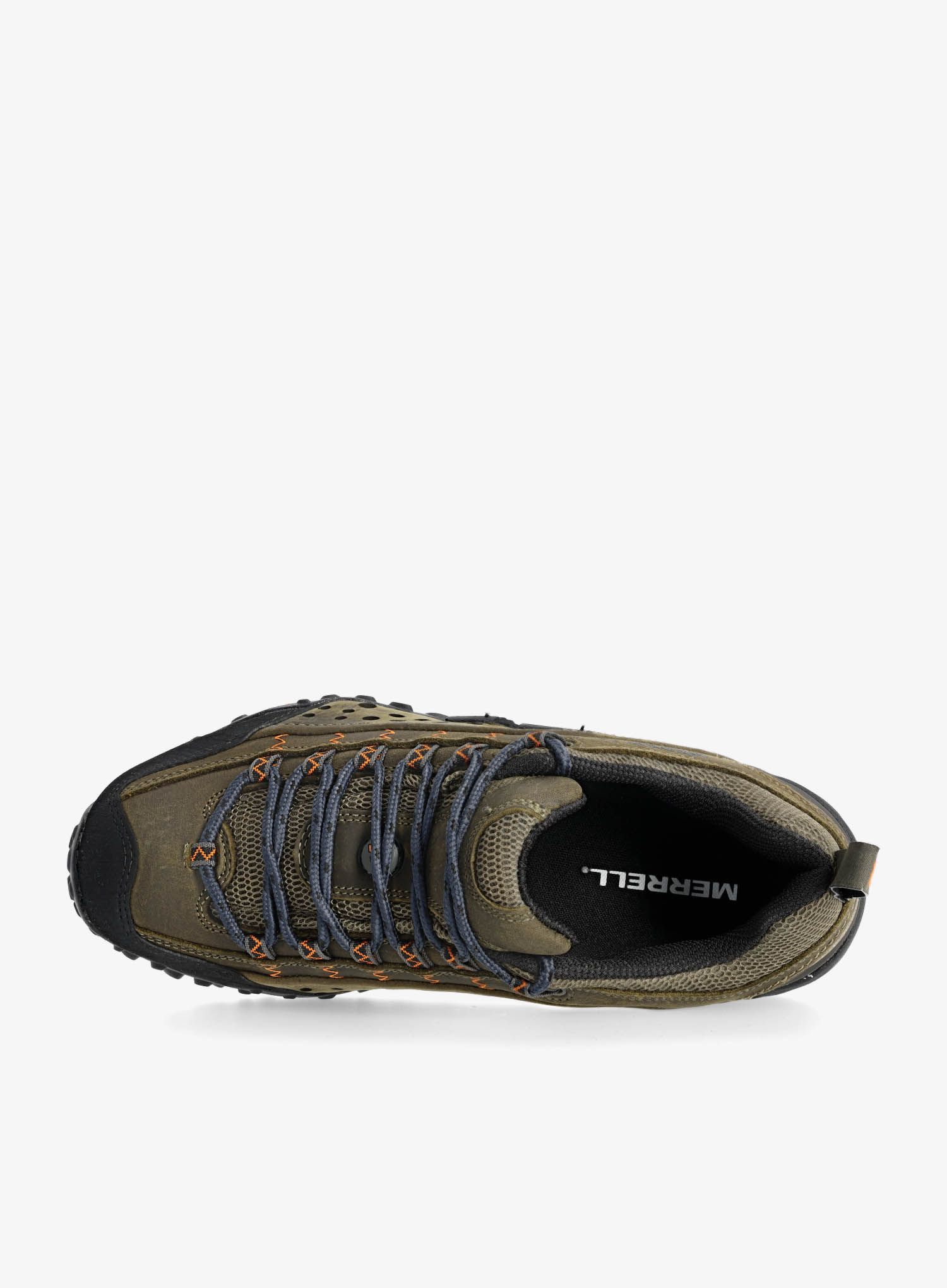Turistické topánky Merrell Intercept - dark olive