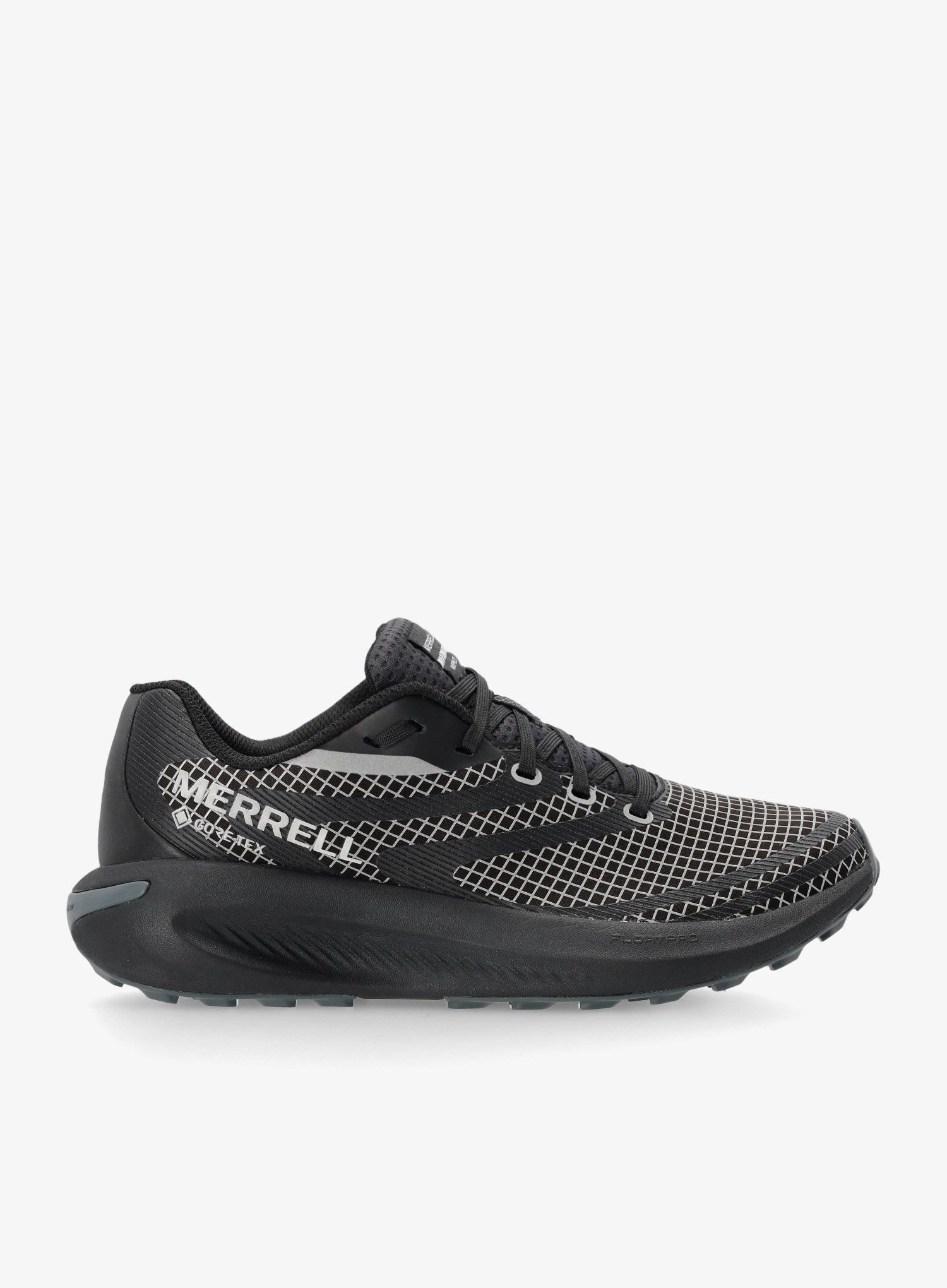 Dámske bežecké topánky Merrell Morphlite Reflective GTX - black/reflective