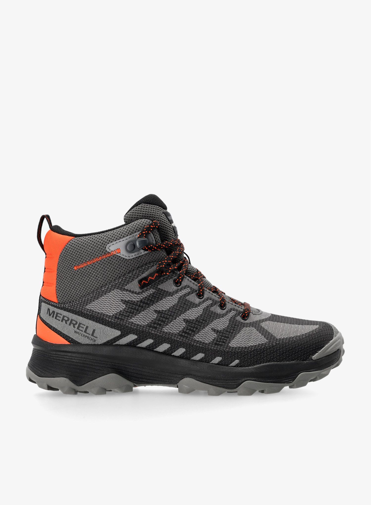 Turistické topánky Merrell Speed Eco Mid WP - charcoal/tangerine