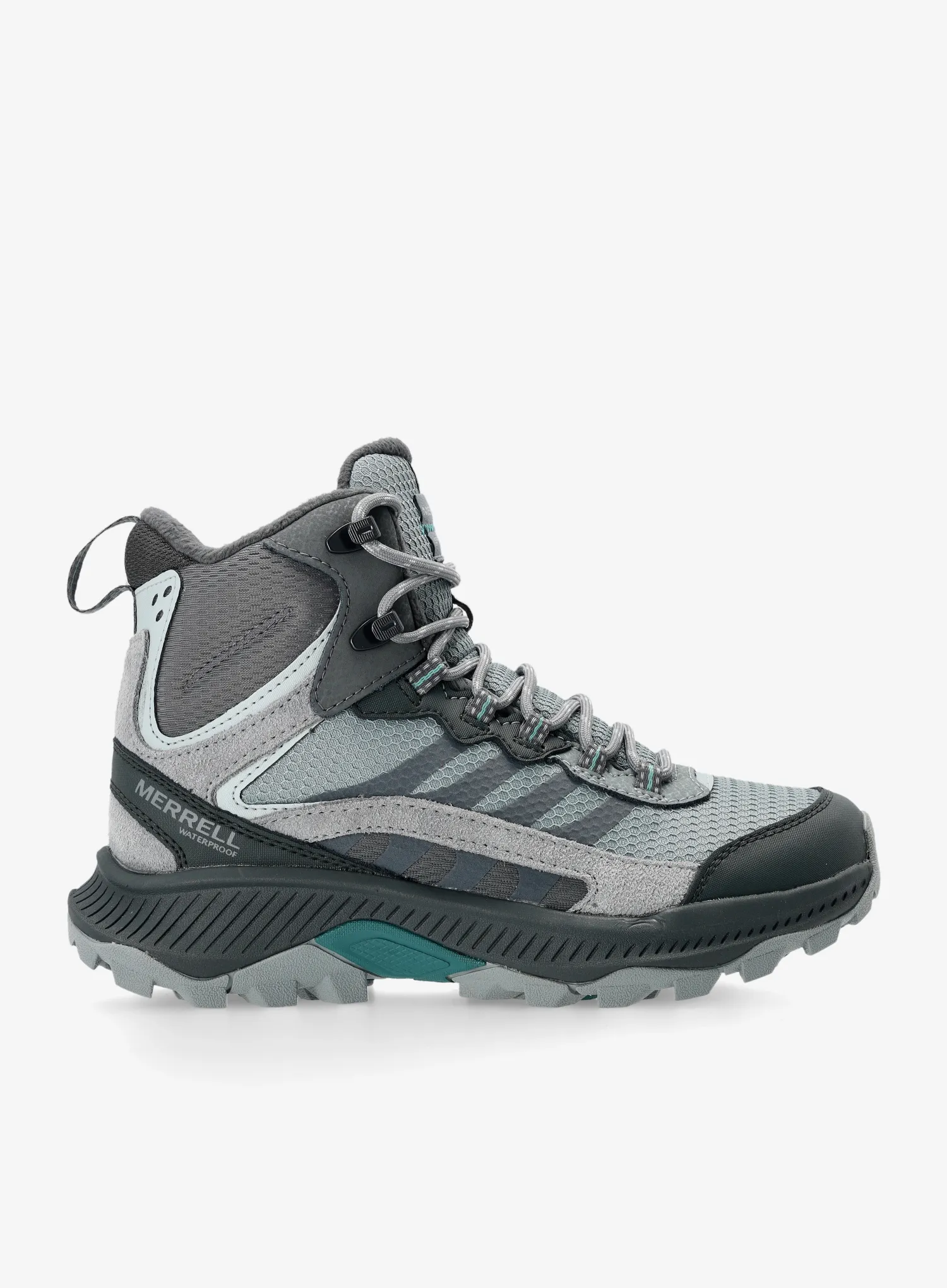 Turistické topánky dámske Merrell Speed Strike 2 Thermo Mid WP - monument