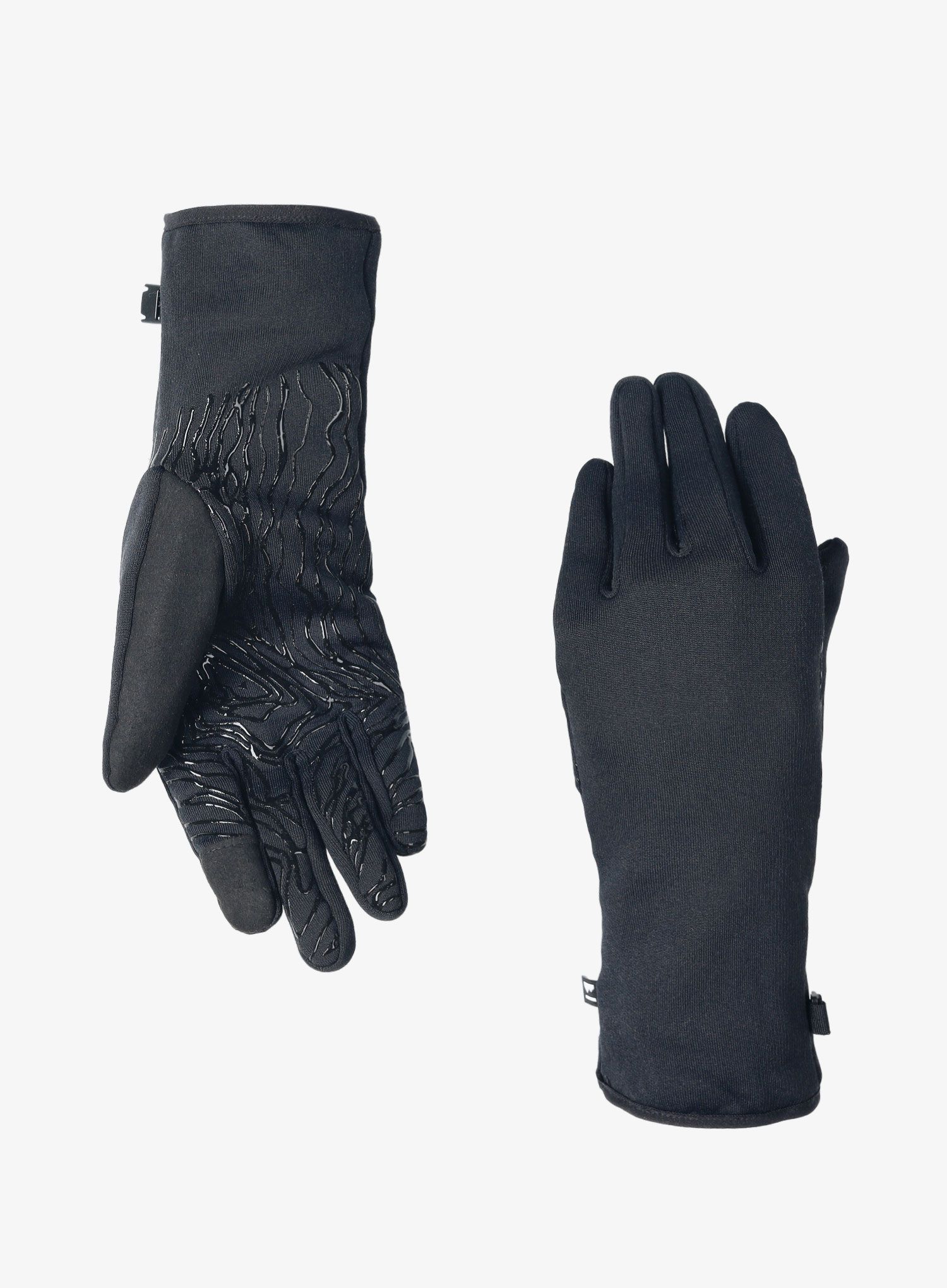Dotykové rukavice Mons Royale AMP Wool Fleece Glove - black