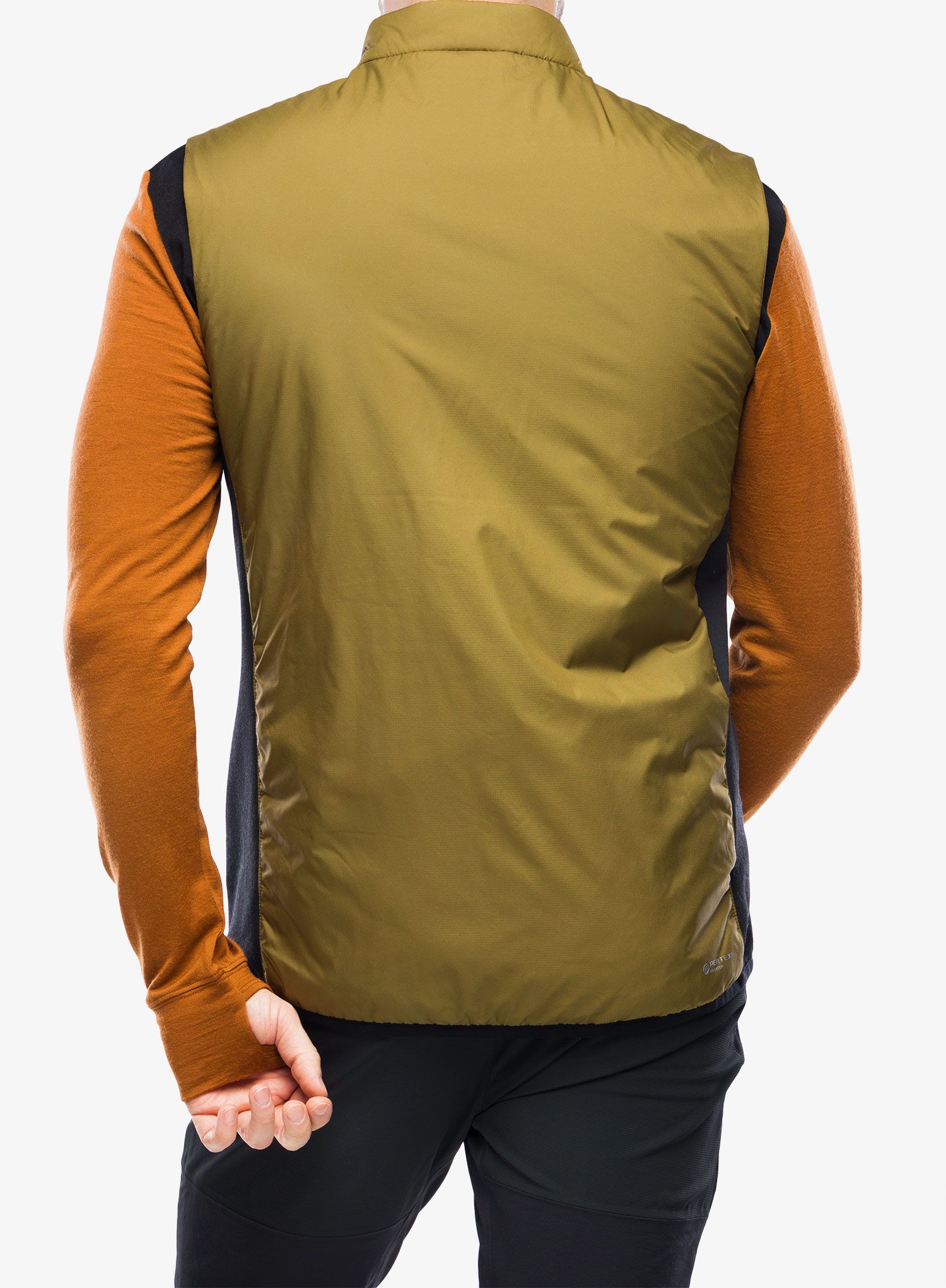 Zateplená vesta Mons Royale Arete Wool Insulation Vest - forest floor