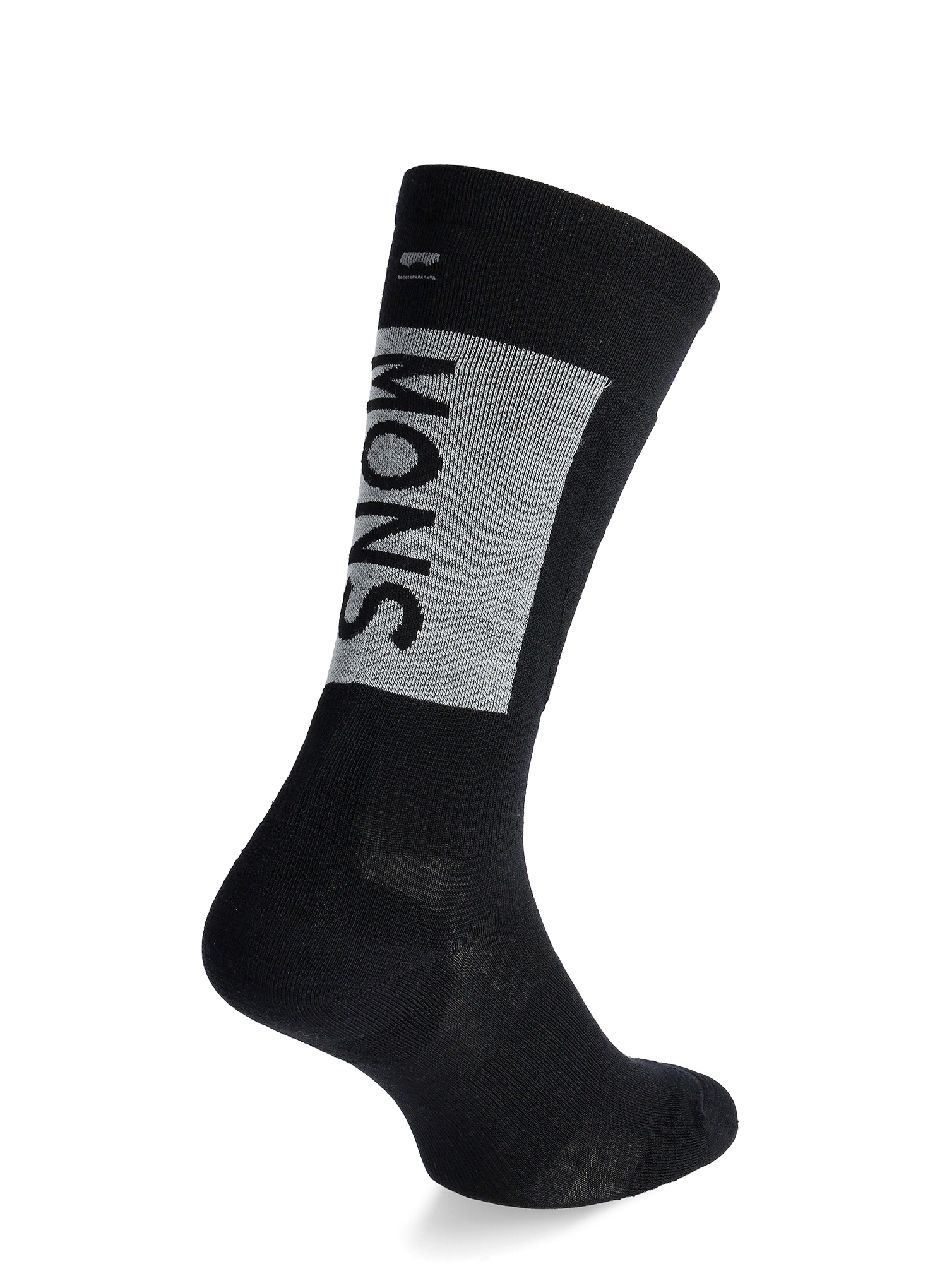 Merino ponožky Mons Royale Atlas Snow Sock - black