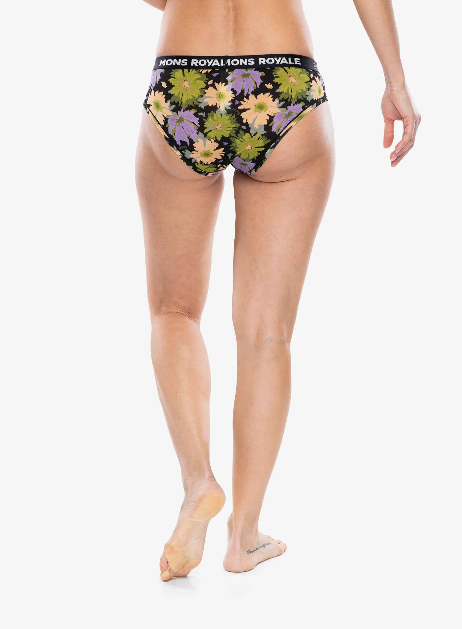 Nohavičky Mons Royale FOLO Brief - alpine bloom