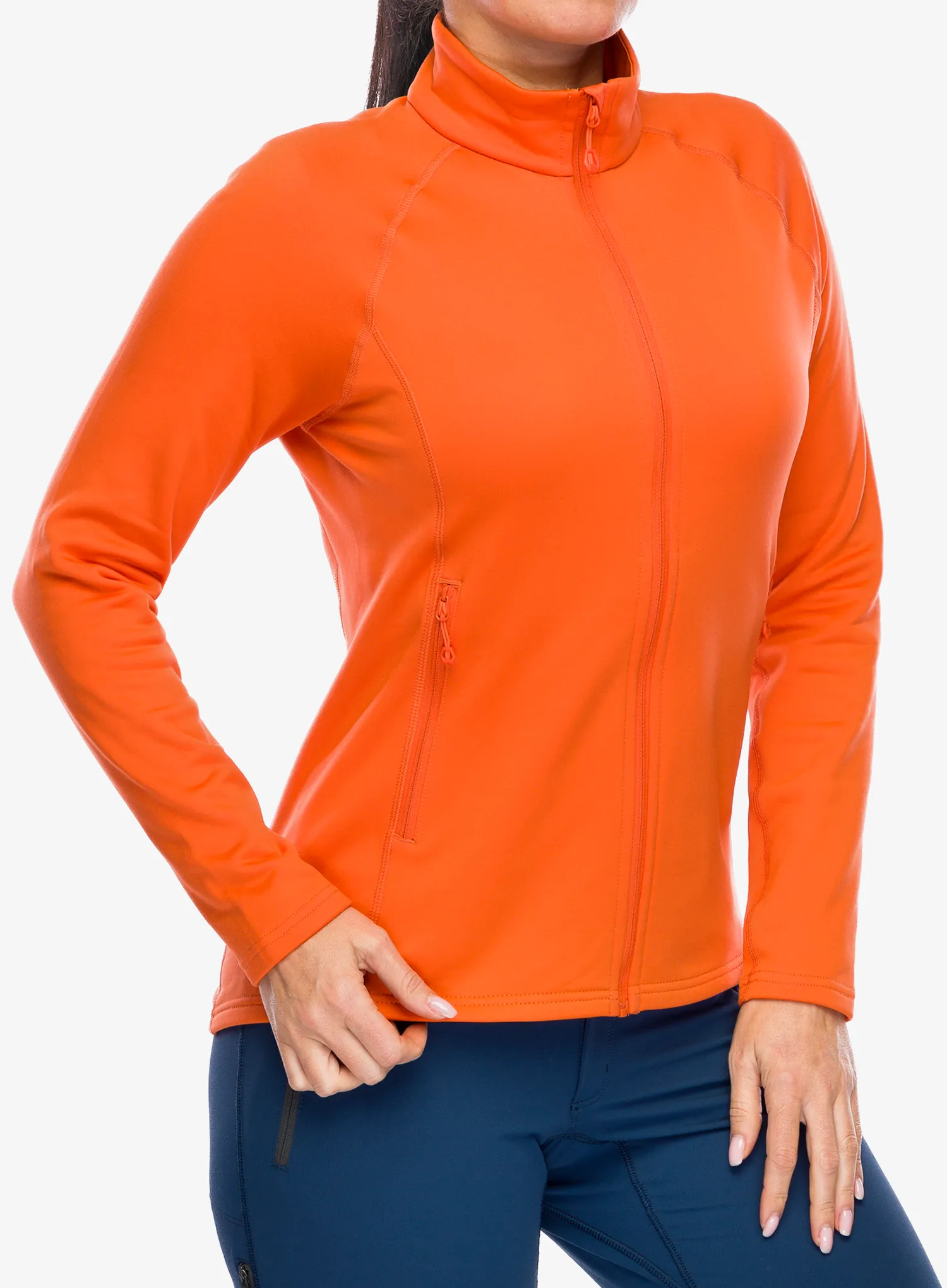 Mikina dámska Montane Fury Lite Jacket - tigerlily