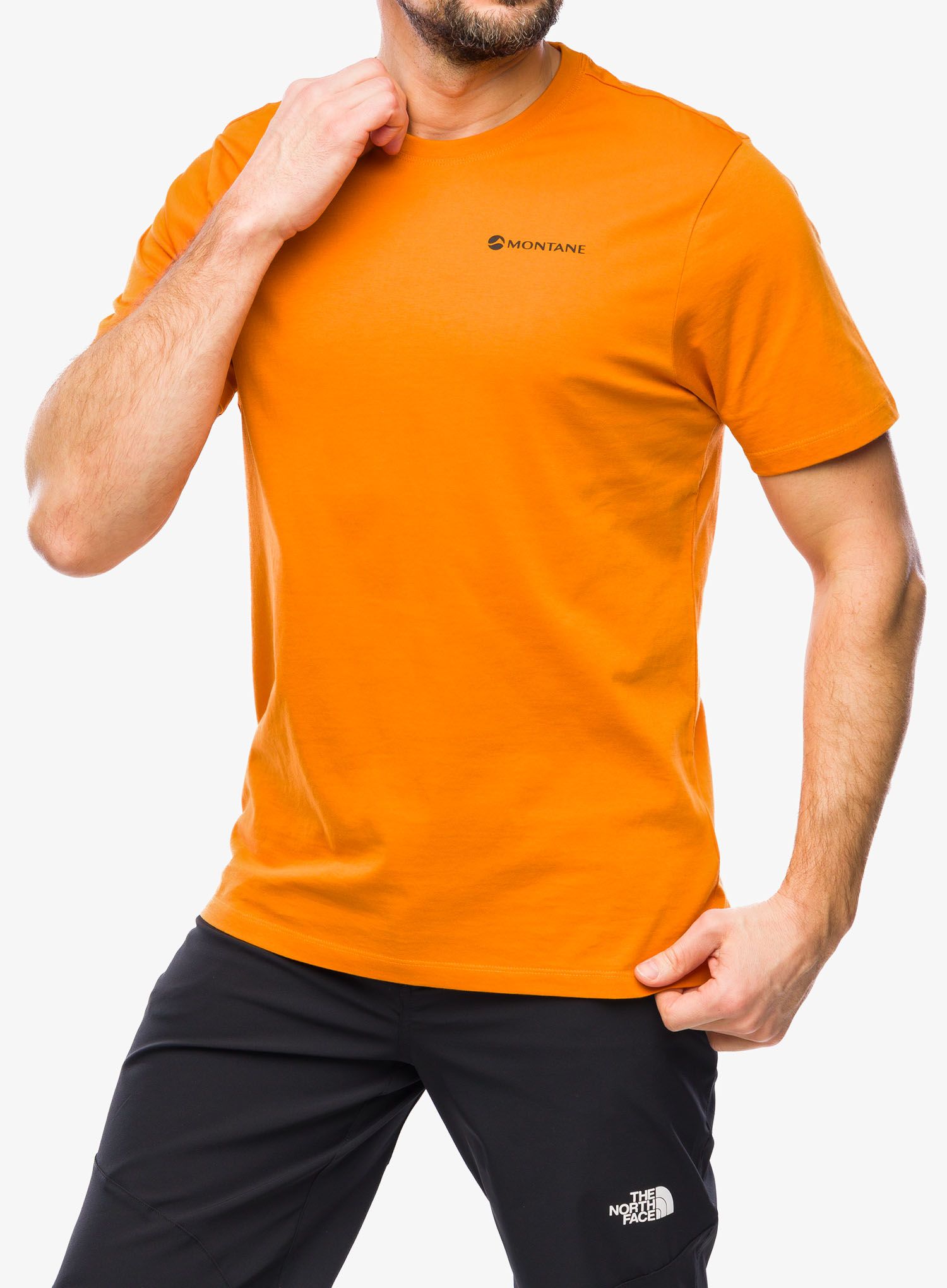 Bavlnené tričko Montane Impact Compass Tee - flame orange