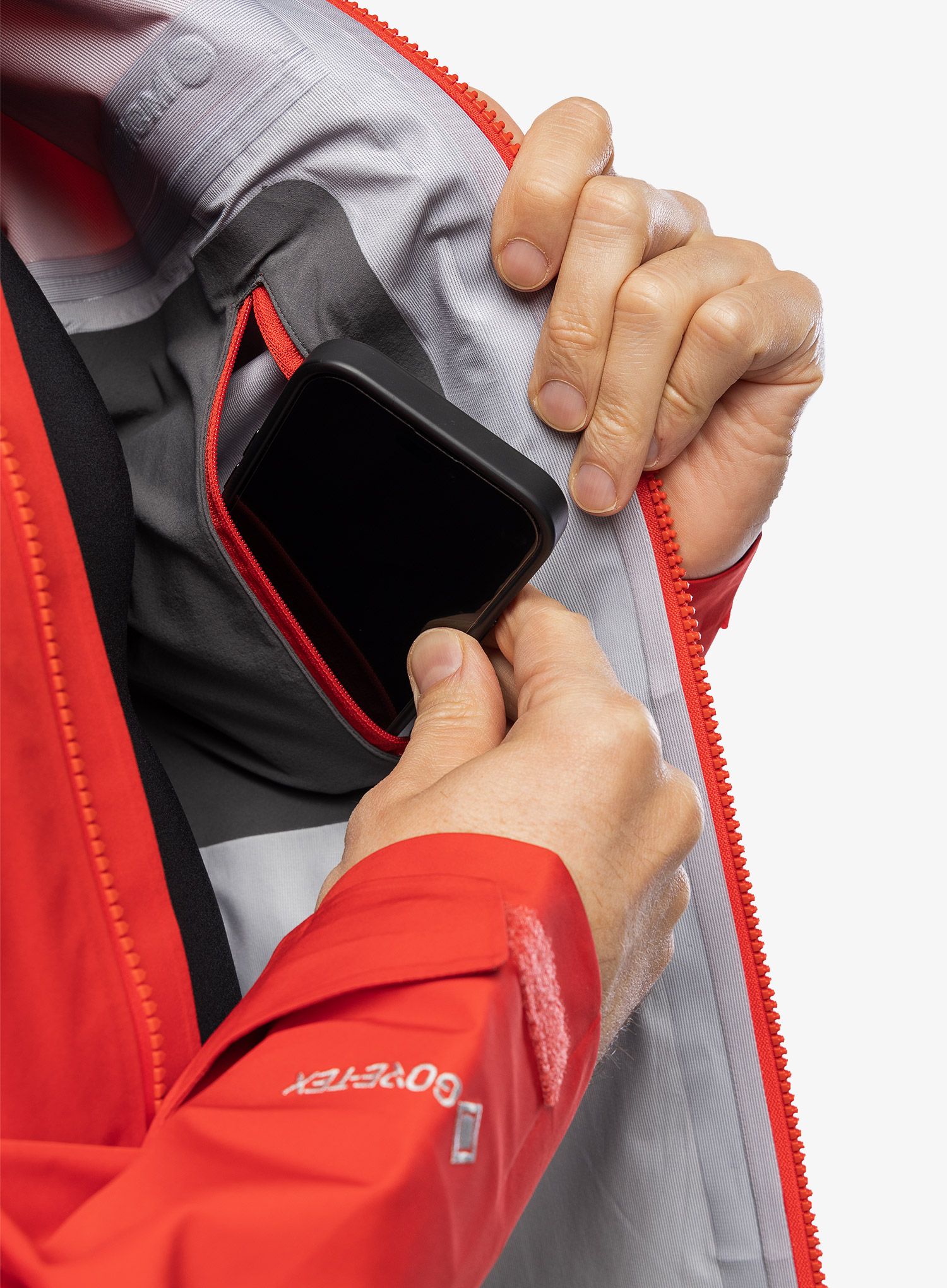 GORE TEX bunda Montane Phase Jacket - adrenaline red