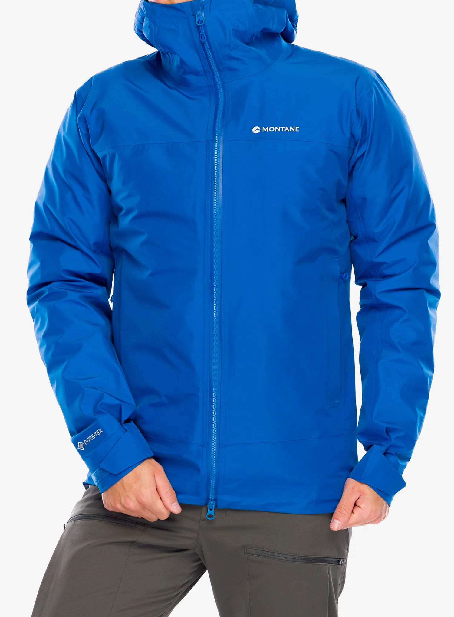 Nepremokavá bunda Montane Phase Jacket - neptune blue
