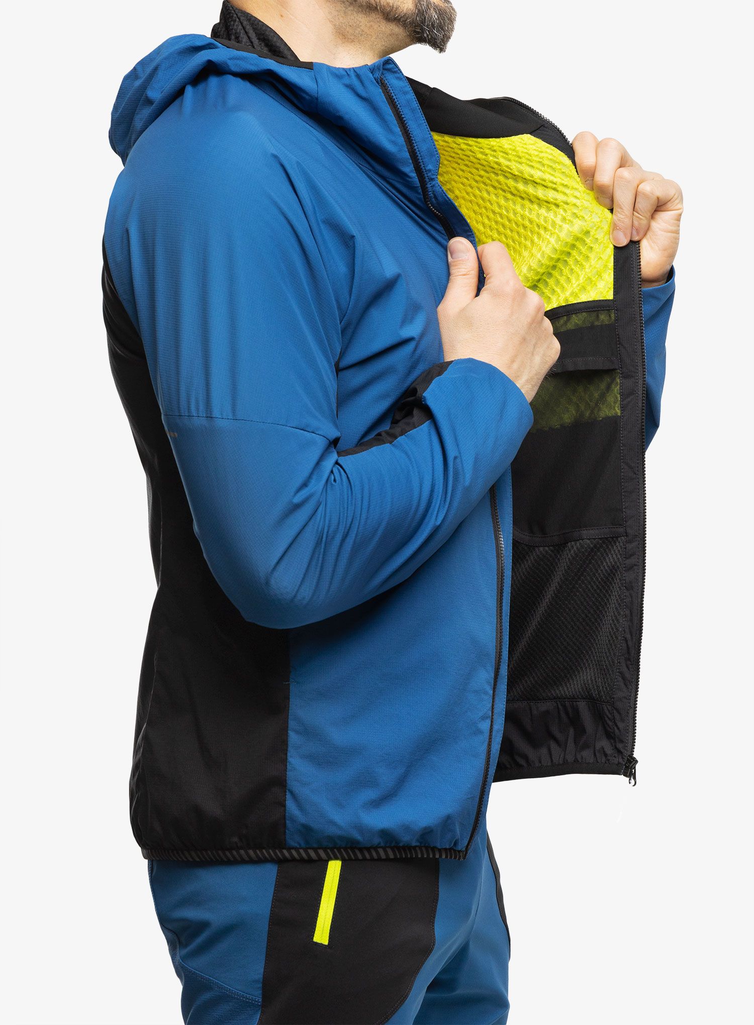 Softshellová bunda Montura Eiger Light Jacket - deep blue/nero