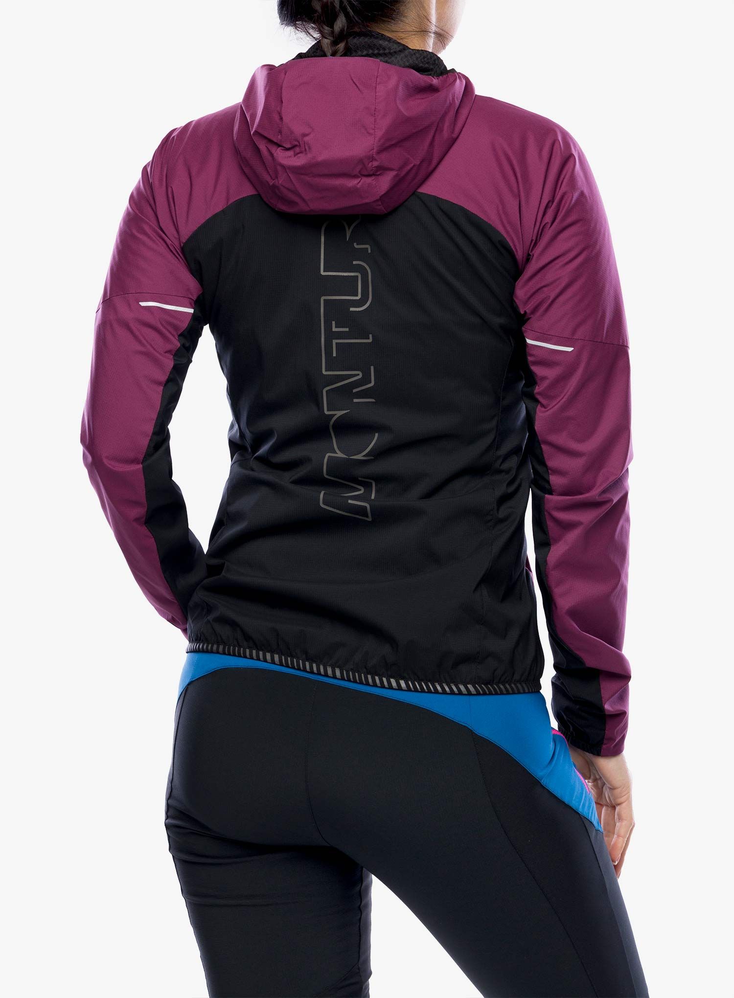 Softshellová bunda dámska Montura Eiger Light Jacket - wine red/light rose