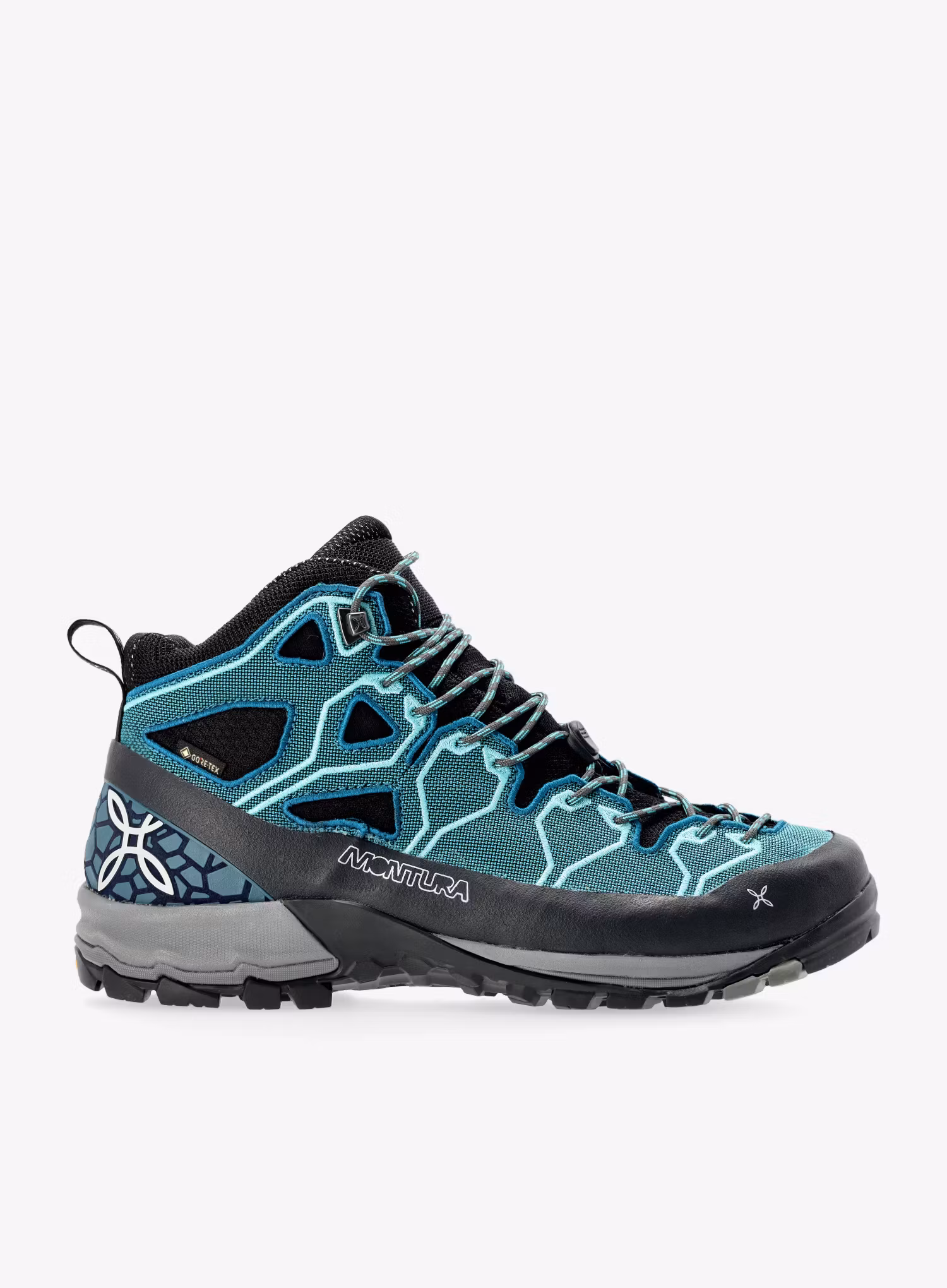 Topánky prístupové dámske Montura Yaru Cross MID GTX - ice blue/black