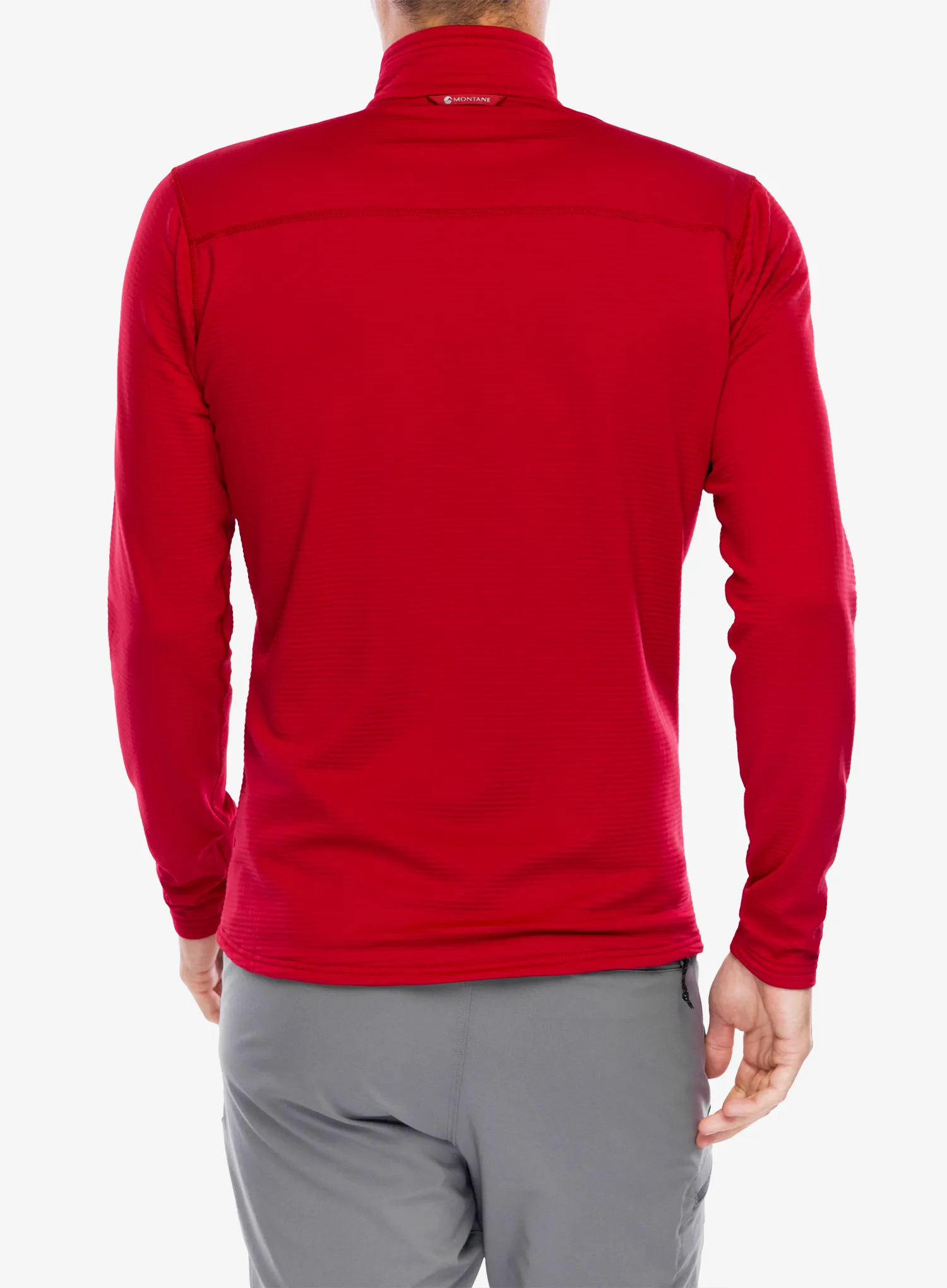 Mikina na zips Motane Protium Lite Pull-On - acer red
