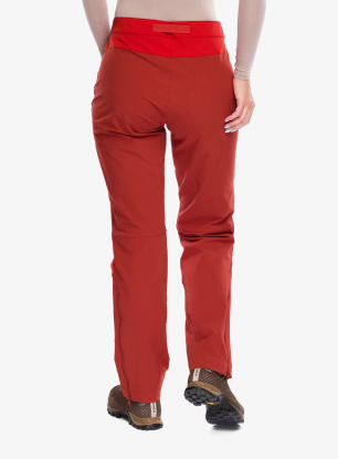 Dámske softshellové nohavice Mountain Equipment Chamois Pant AC - atlas red/burnt henna
