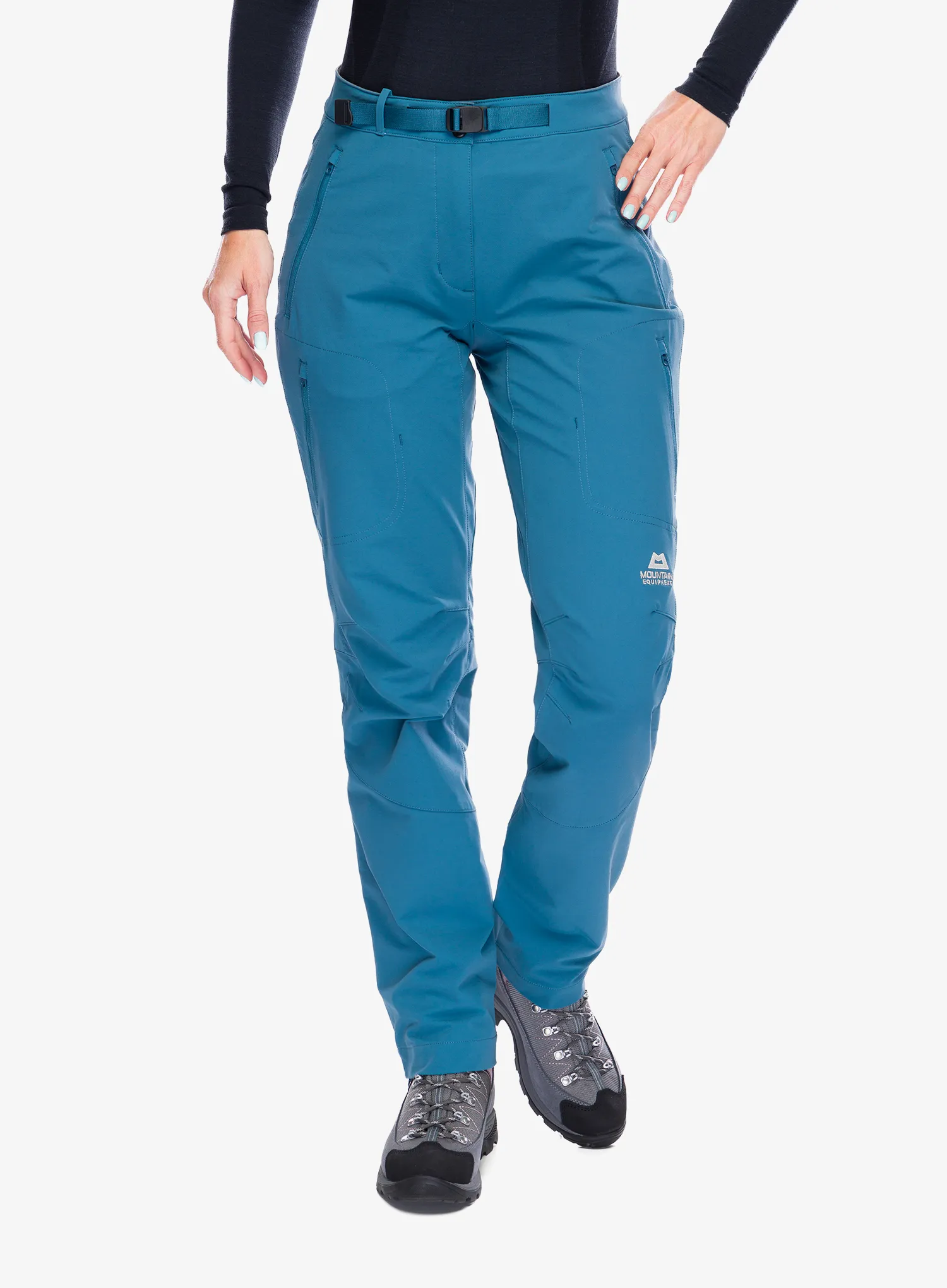 Dámske softshellové nohavice Mountain Equipment Chamois Pant - indian teal