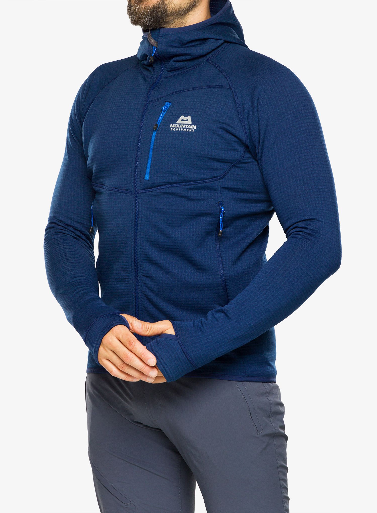 Pánska mikina Mountain Equipment Eclipse Hooded Jacket - medieval blue