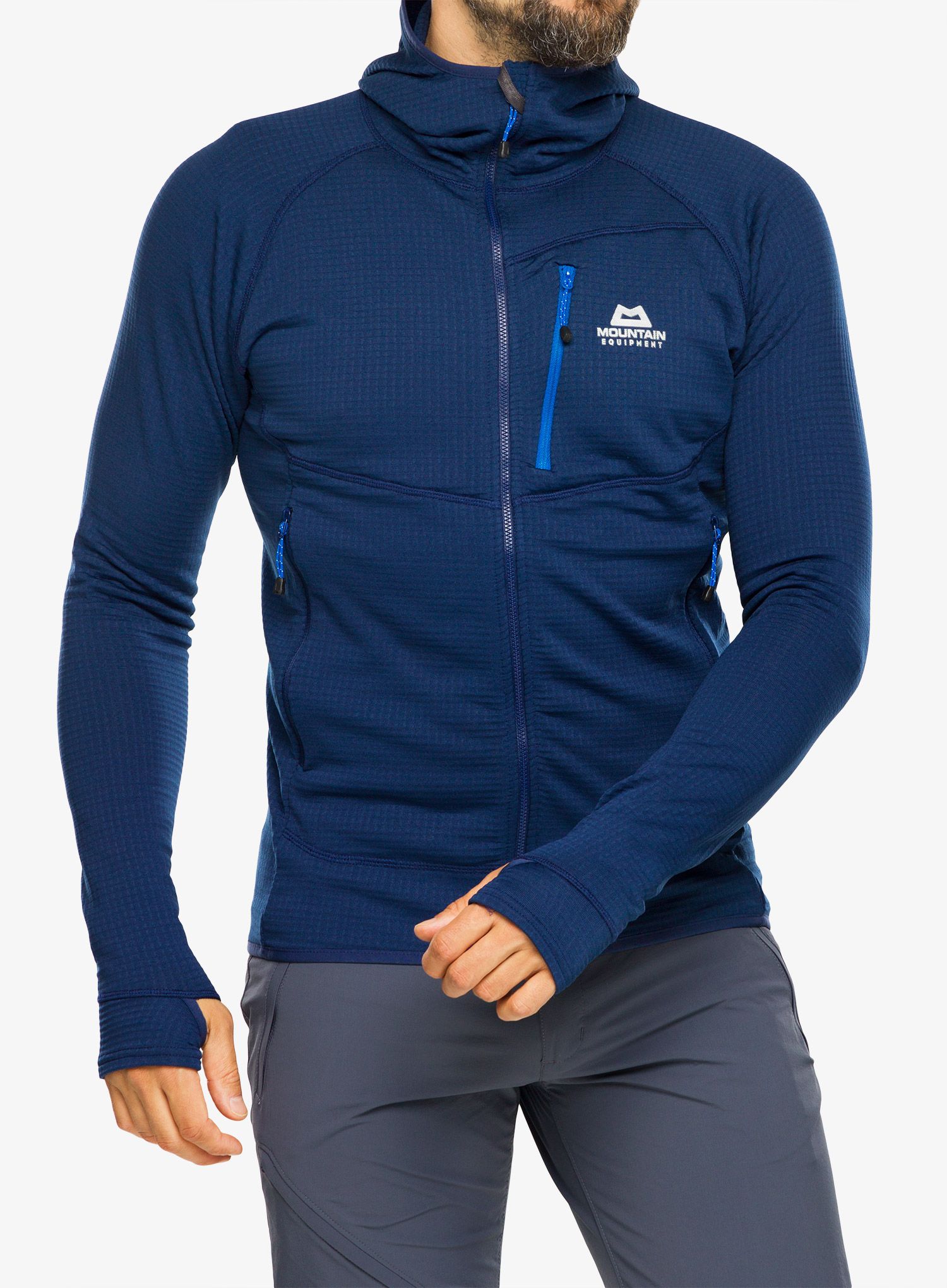 Pánska mikina Mountain Equipment Eclipse Hooded Jacket - medieval blue
