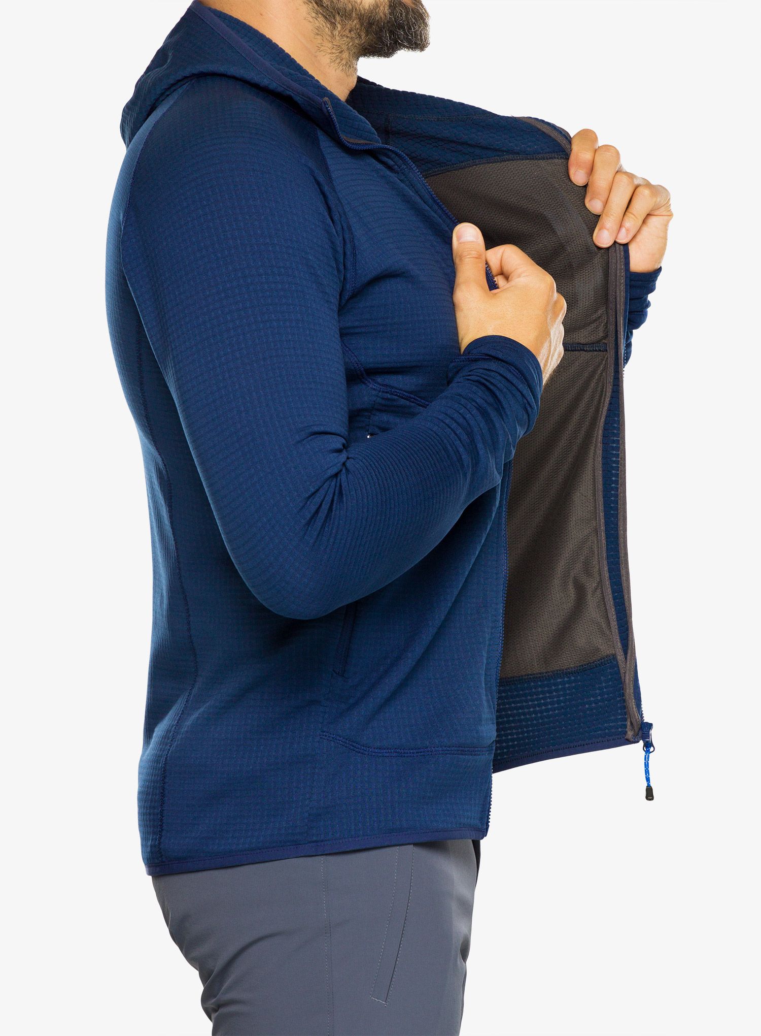 Pánska mikina Mountain Equipment Eclipse Hooded Jacket - medieval blue