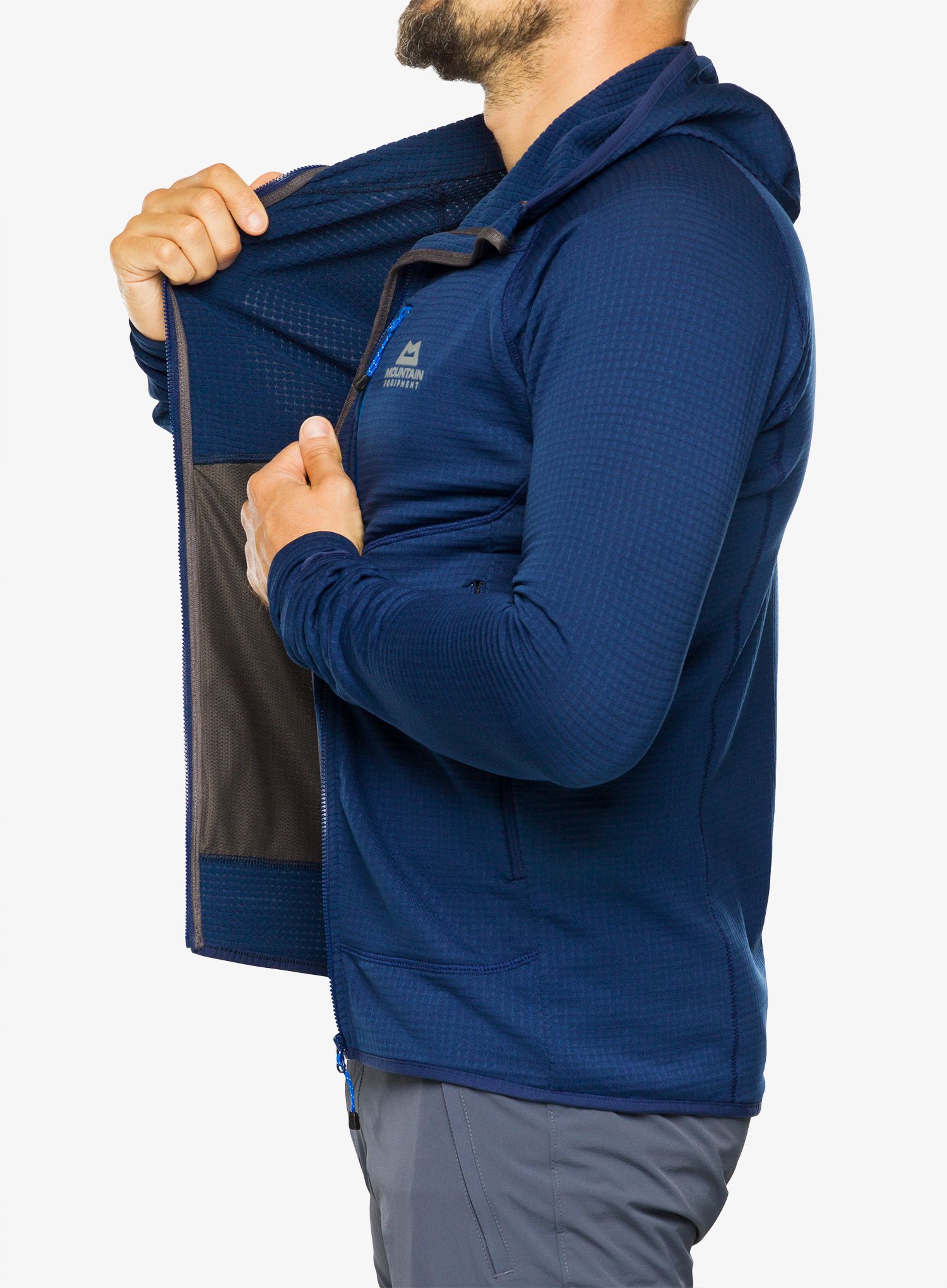Pánska mikina Mountain Equipment Eclipse Hooded Jacket - medieval blue