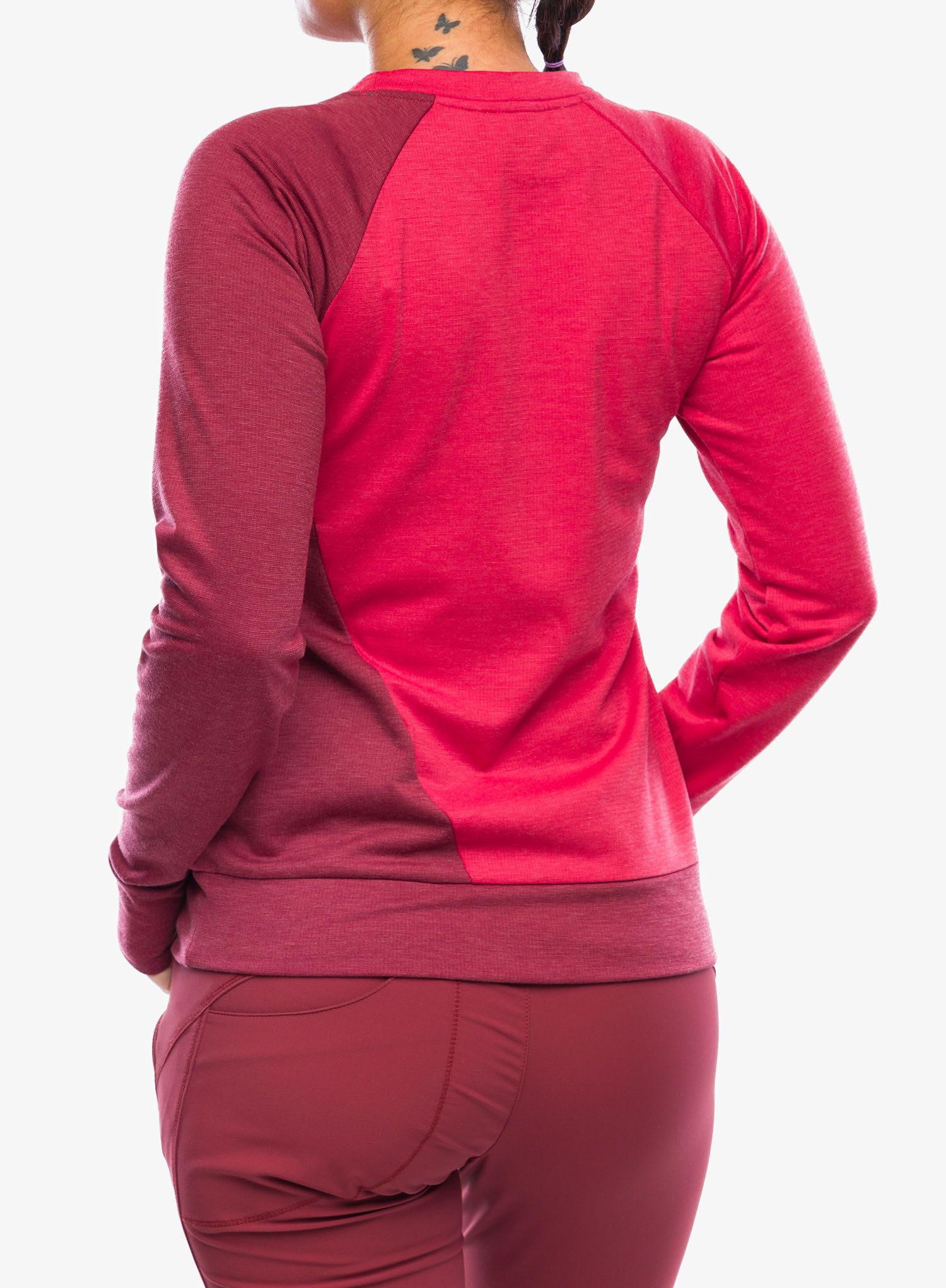 Lezecká mikina dámska Mountain Equipment Endika Top - capsicum/tibetan red