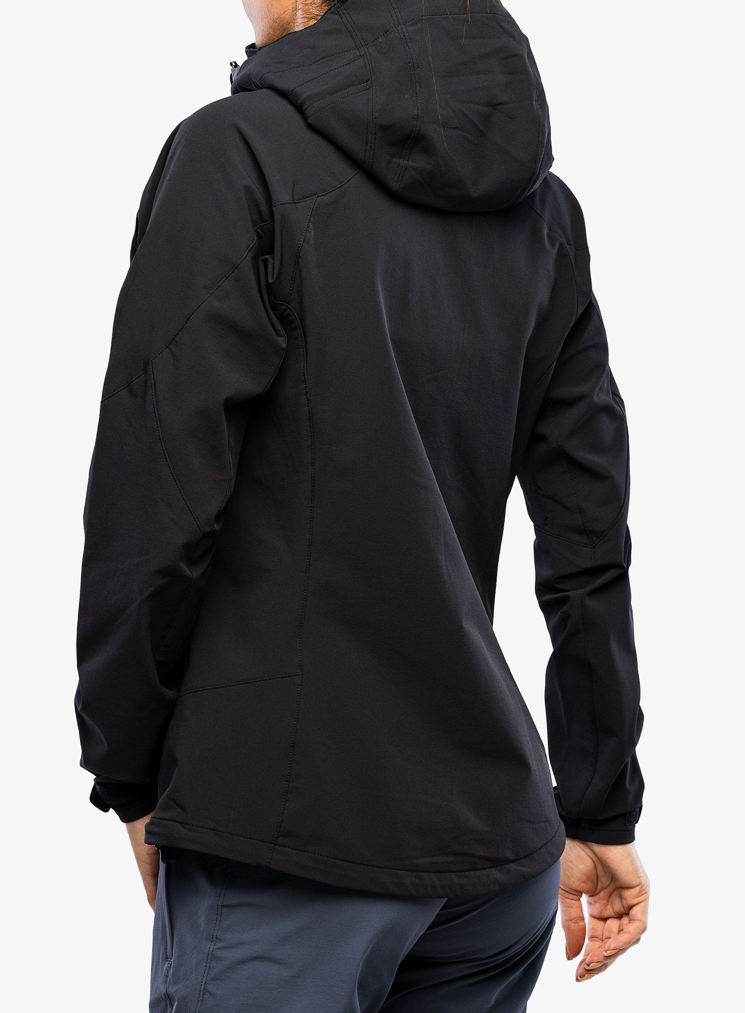 Softshellová bunda dámska Mountain Equipment Frontier Hooded Jacket - black