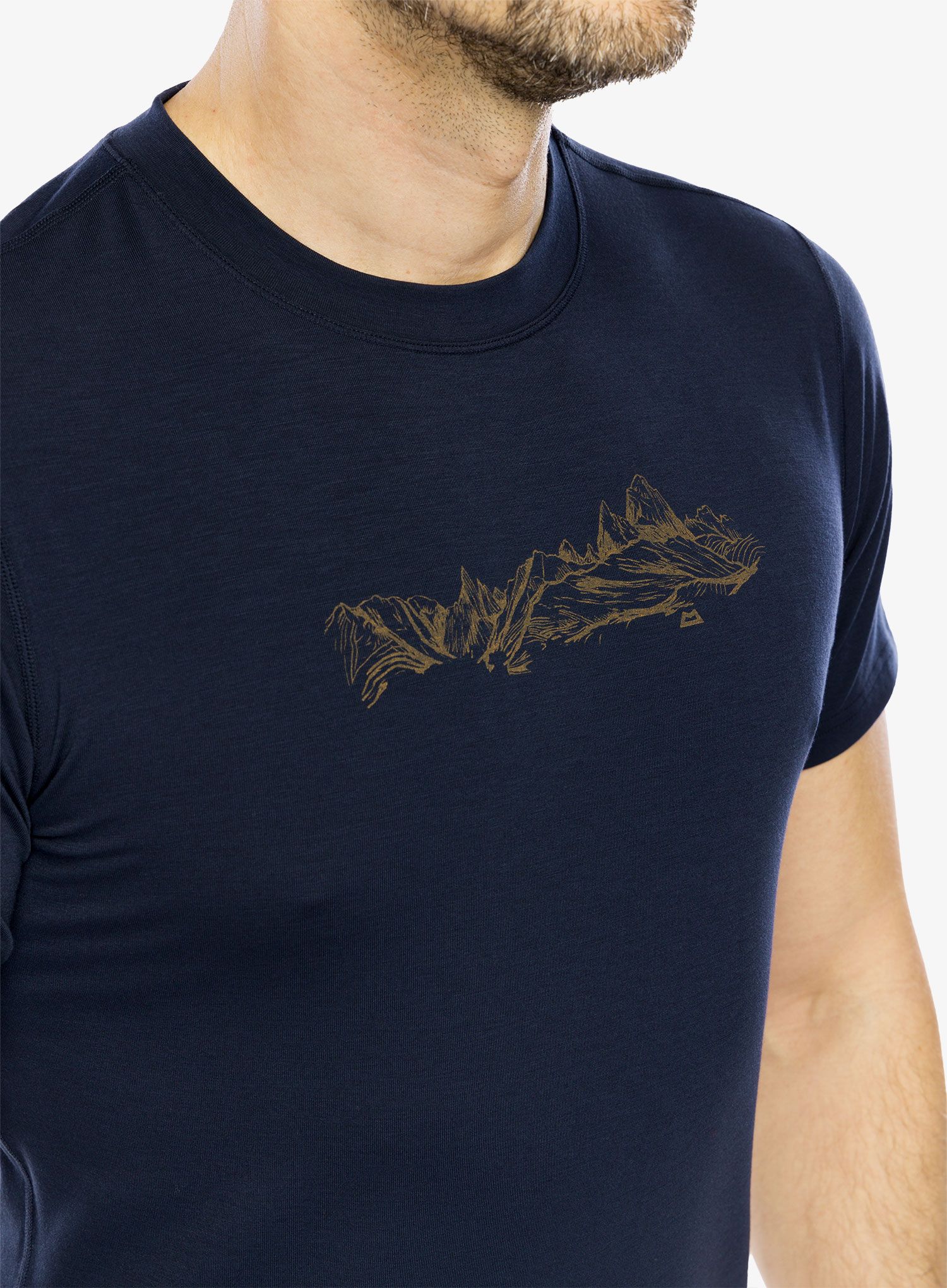 Tričko Mountain Equipment Groundup Skyline Tee - cosmos