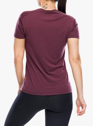Dámske tričko Mountain Equipment Headpoint Skyline Tee - raisin