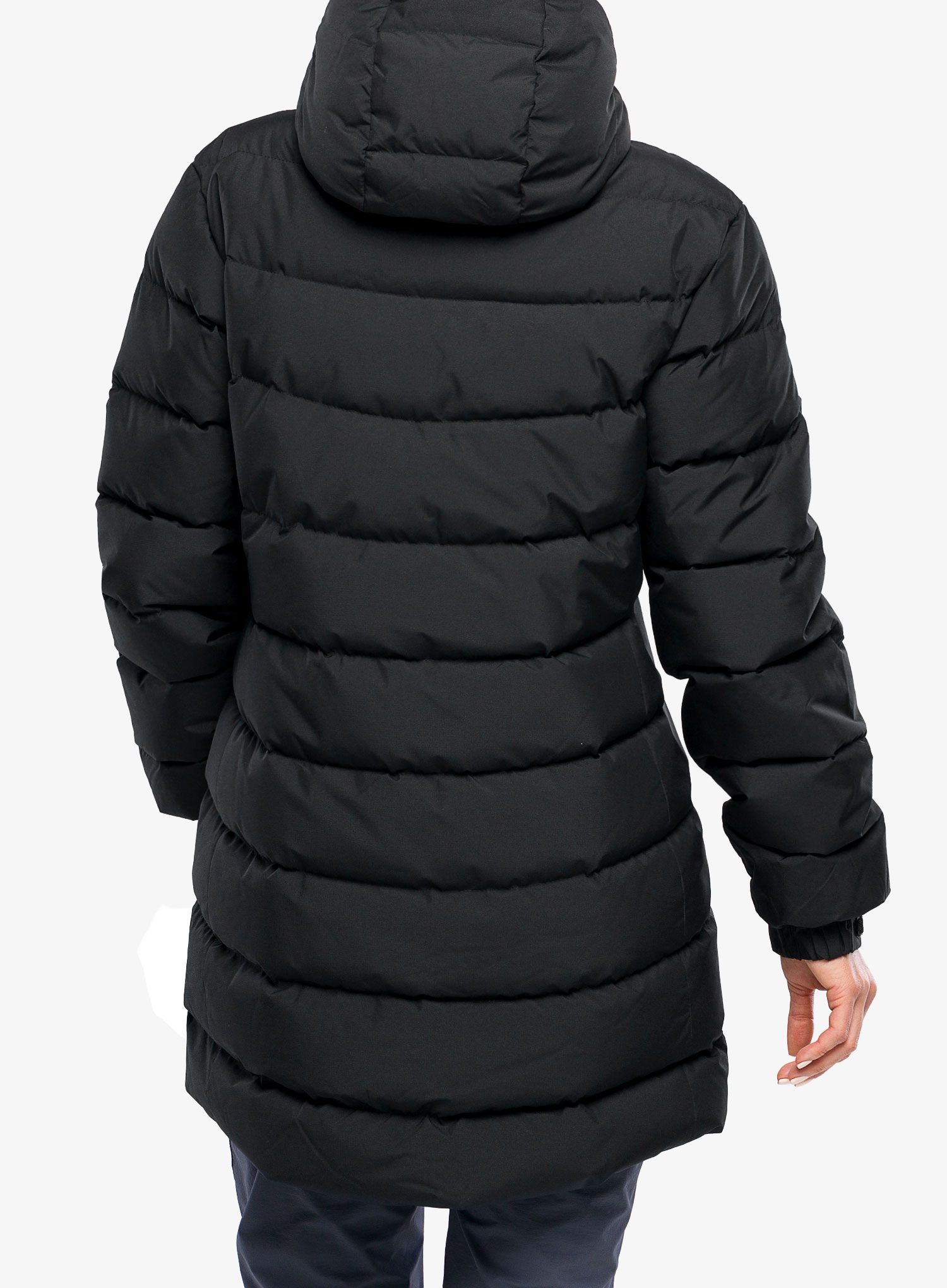Dámsky páperový kabát Mountain Equipment Lightline Eco Parka - black