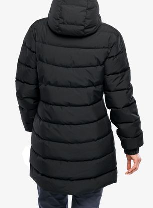Dámsky páperový kabát Mountain Equipment Lightline Eco Parka - black