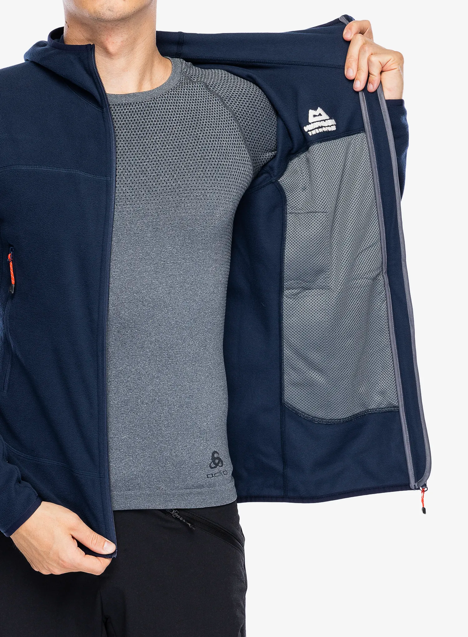 Flísová bunda Mountain Equipment Micro Zip Jacket - cosmos