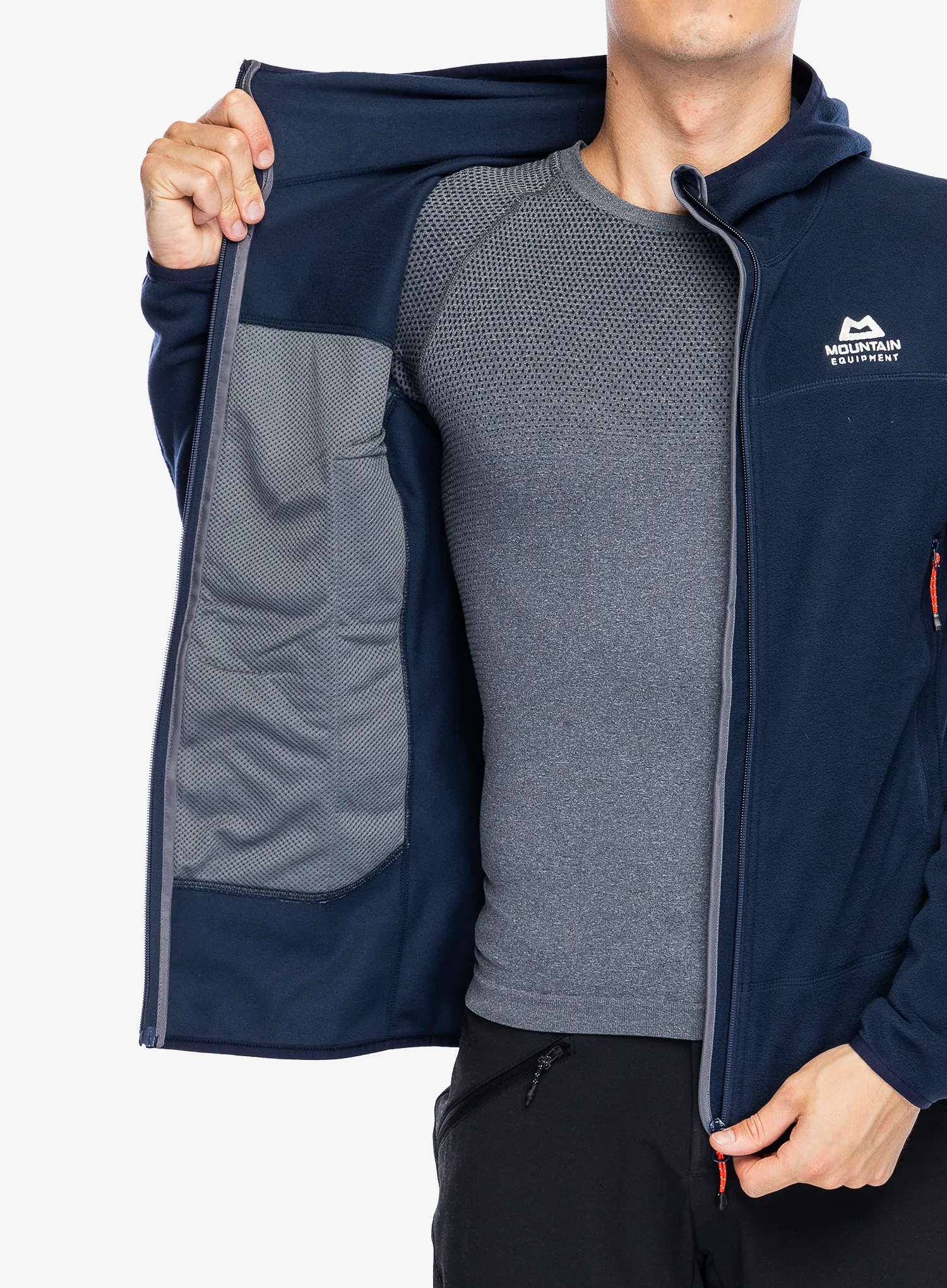 Flísová bunda Mountain Equipment Micro Zip Jacket - cosmos