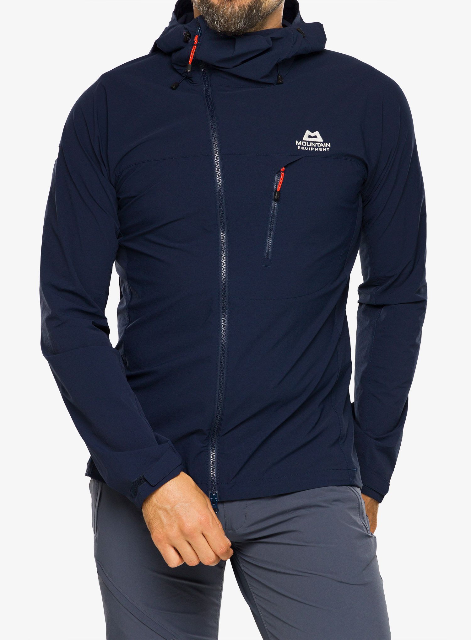Softshellová bunda Mountain Equipment Squall Hooded Jacket - cosmos