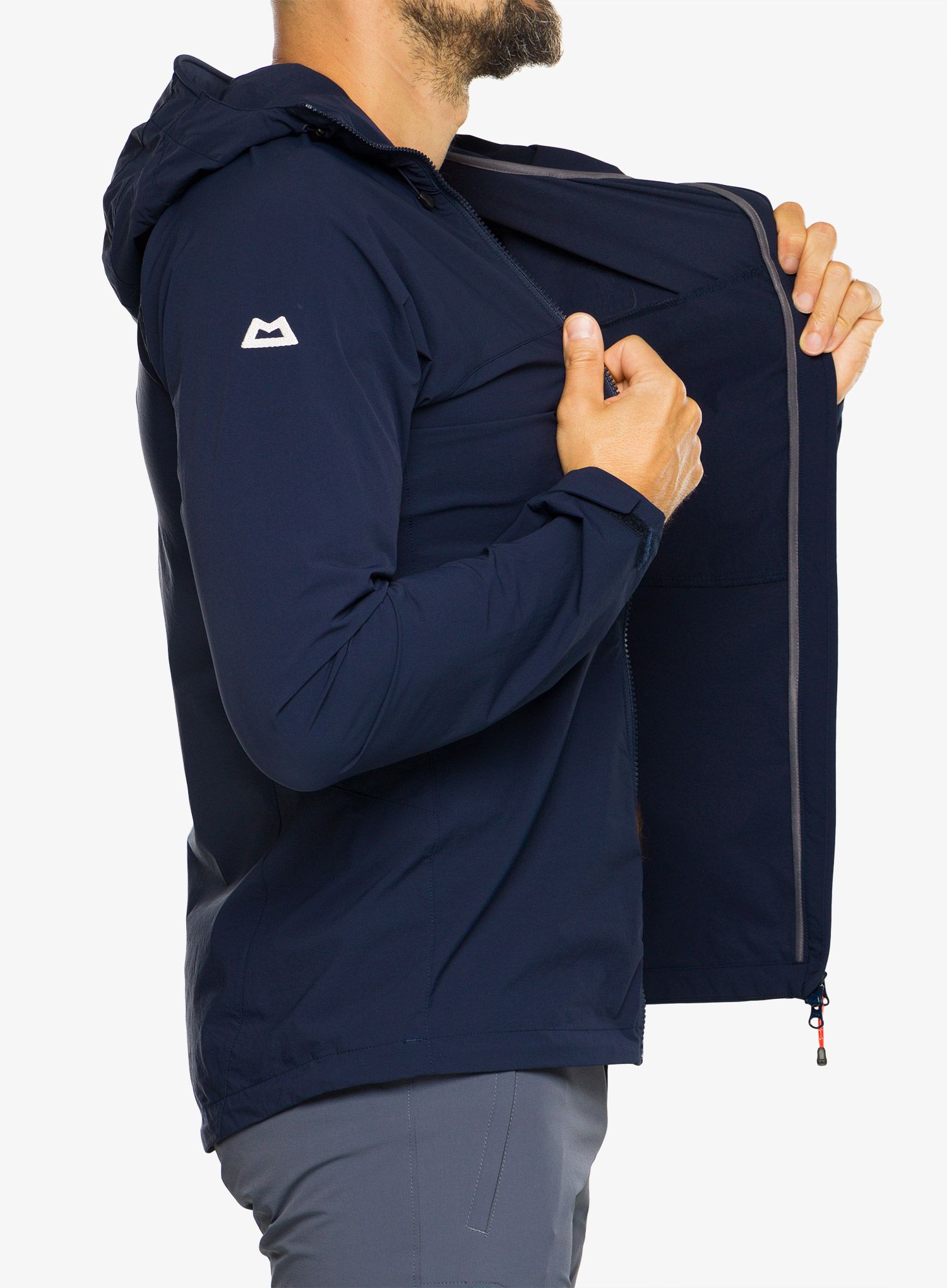 Softshellová bunda Mountain Equipment Squall Hooded Jacket - cosmos