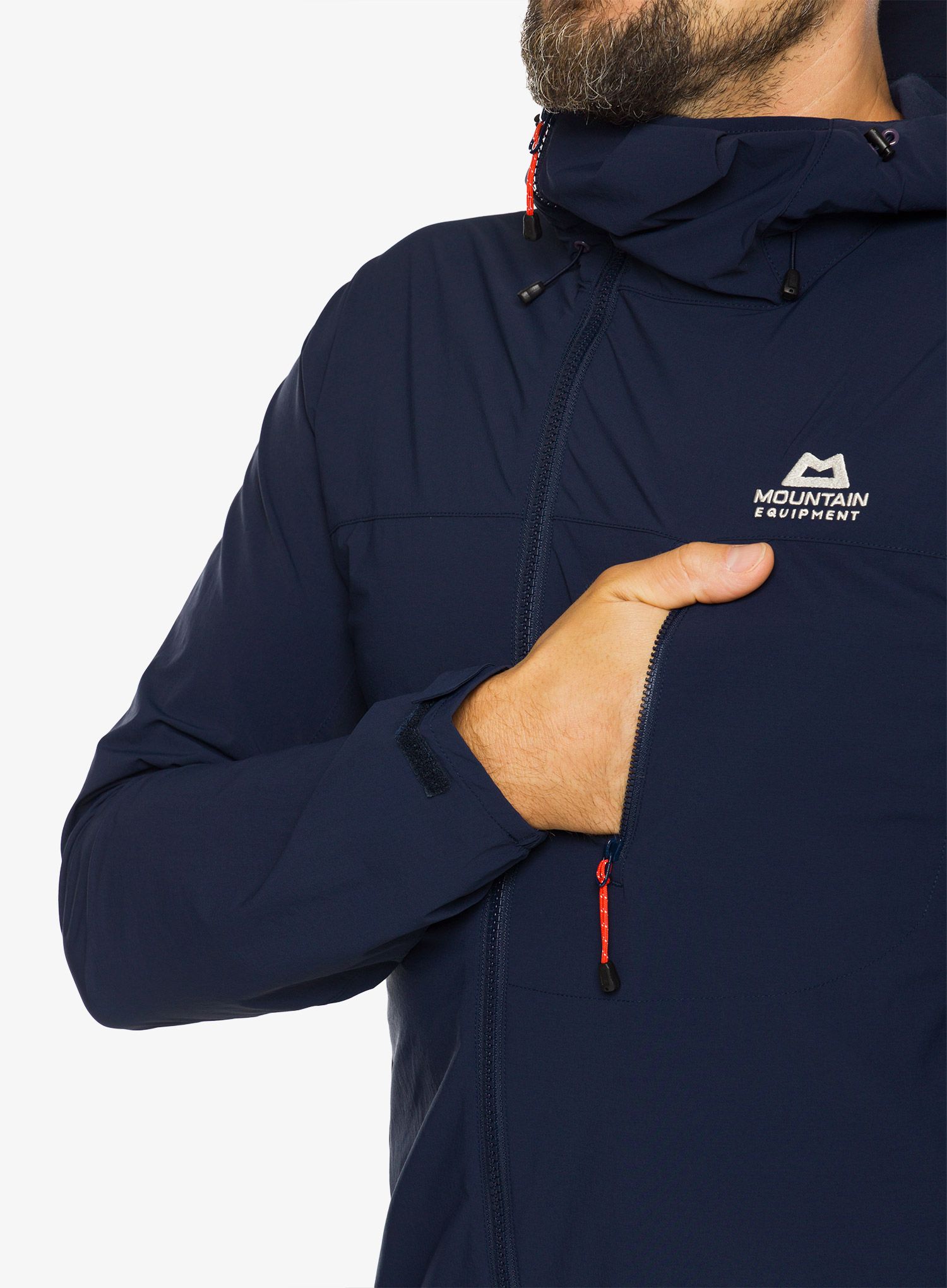 Softshellová bunda Mountain Equipment Squall Hooded Jacket - cosmos