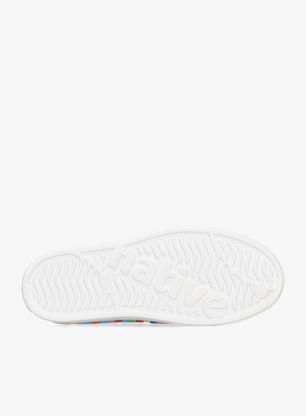 Outdoorové topánky Native Jefferson Sugarlite Print - white/rainbow