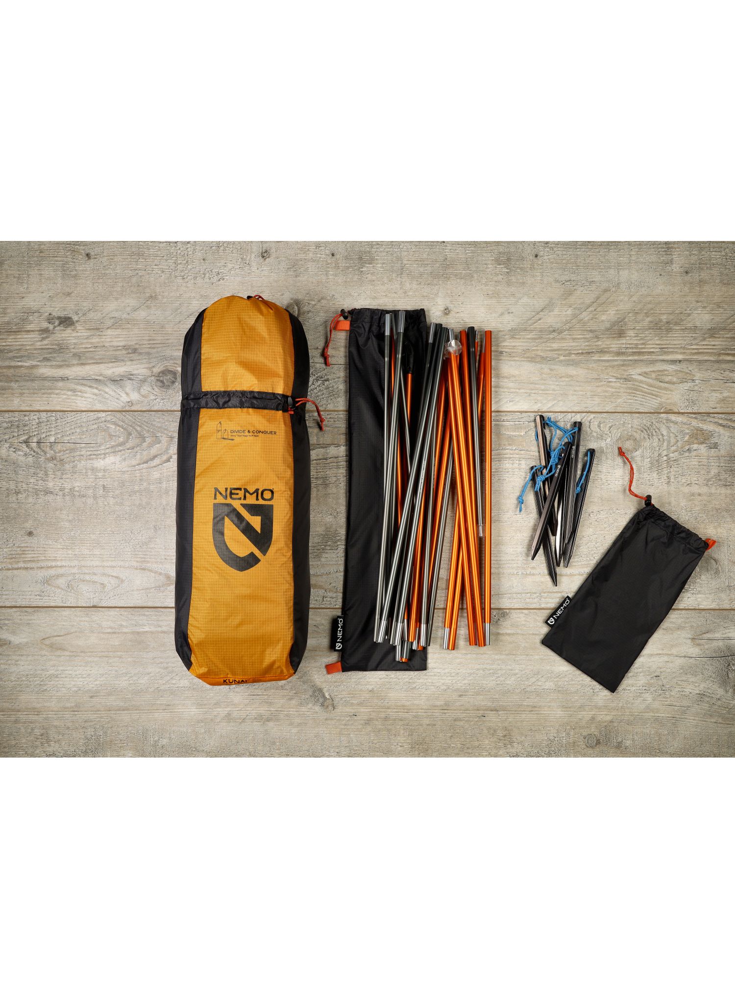 Stan pre 2 osoby Nemo Kunai 2P - orange