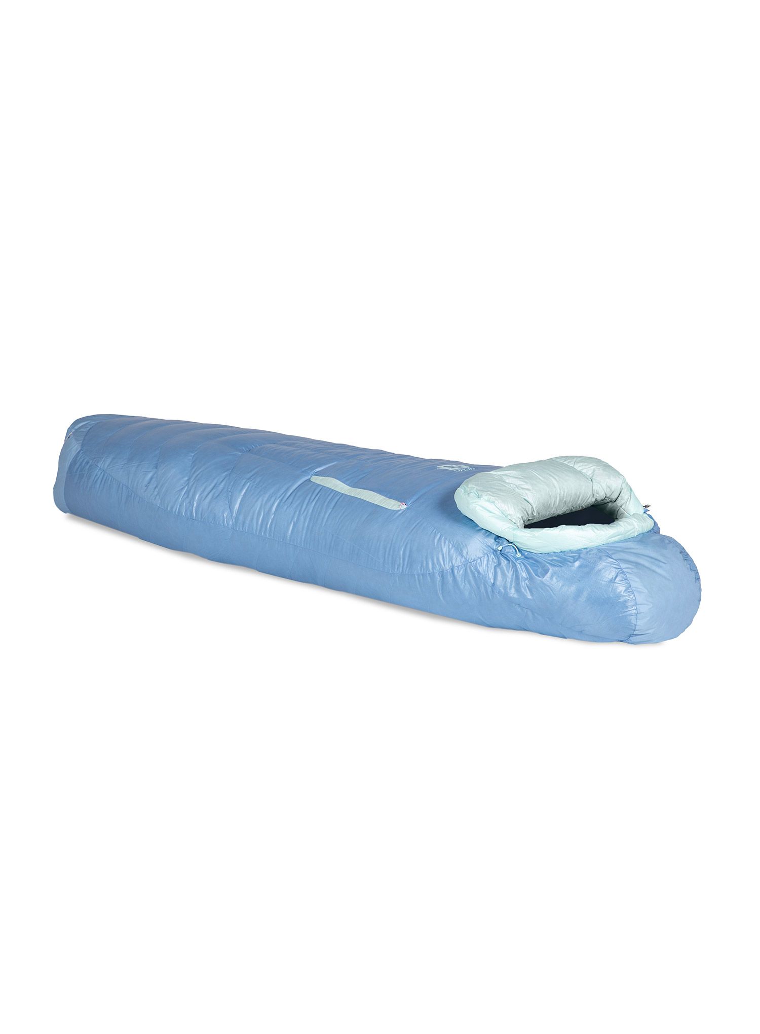 Páperový spací vak dámsky Nemo Riff 30 (168 cm) - azure