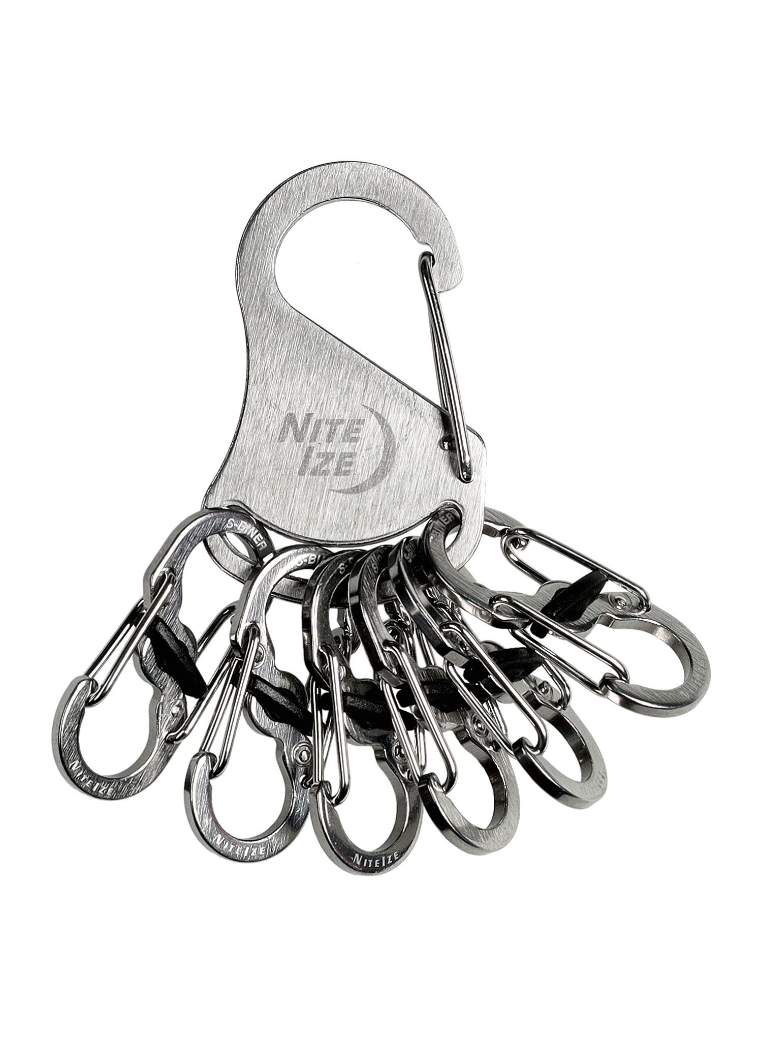 Karabína Nite Ize S-Biner KeyRack Locker - steel