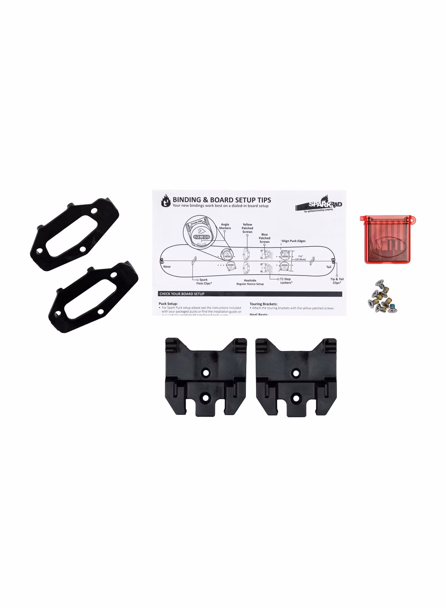 Splitboard viazanie Nitro Vertical ST Splitbinding - black
