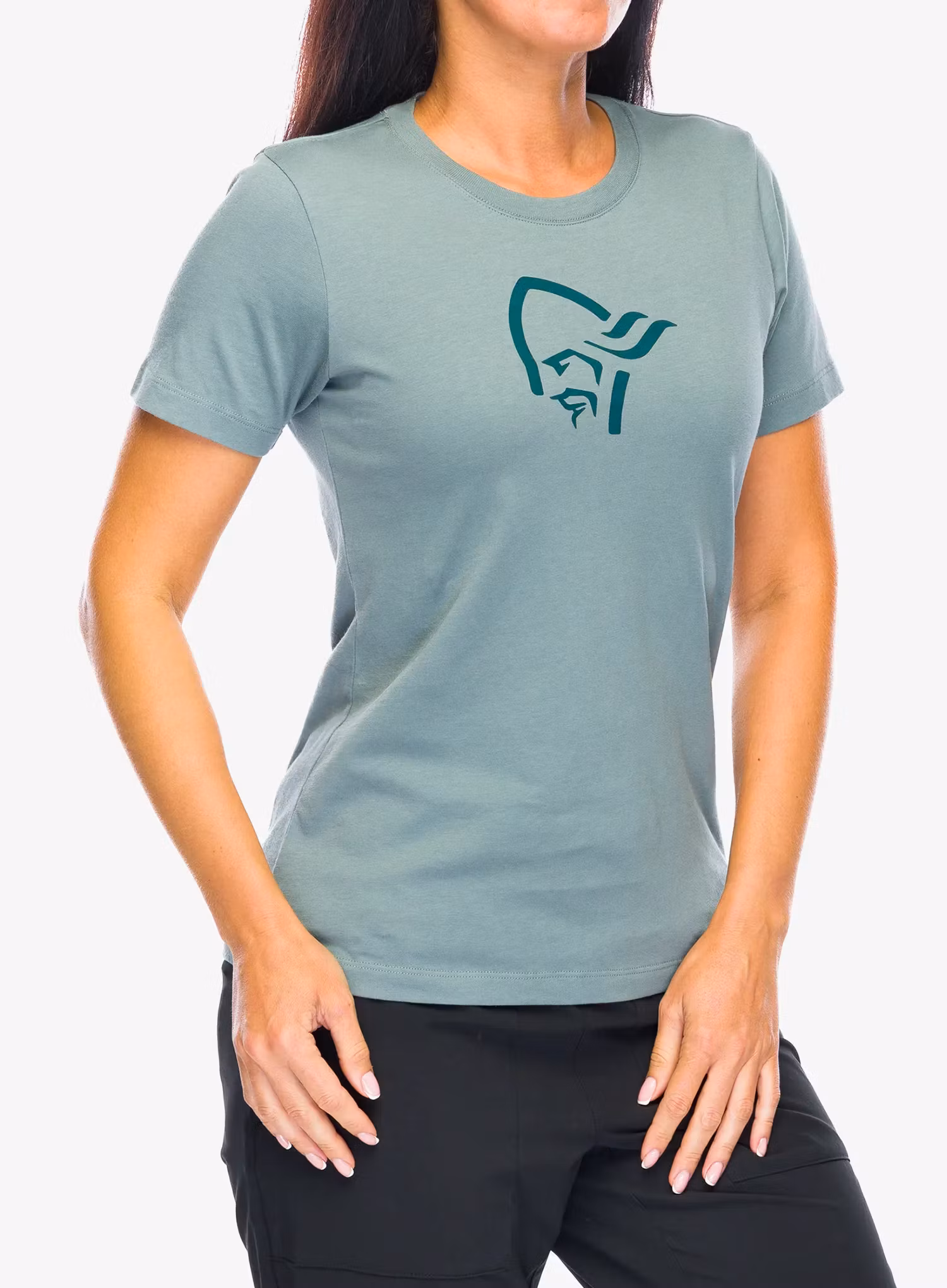 Tričko s potlačou dámske Norrona 29 Cotton Viking T-Shirt - trooper