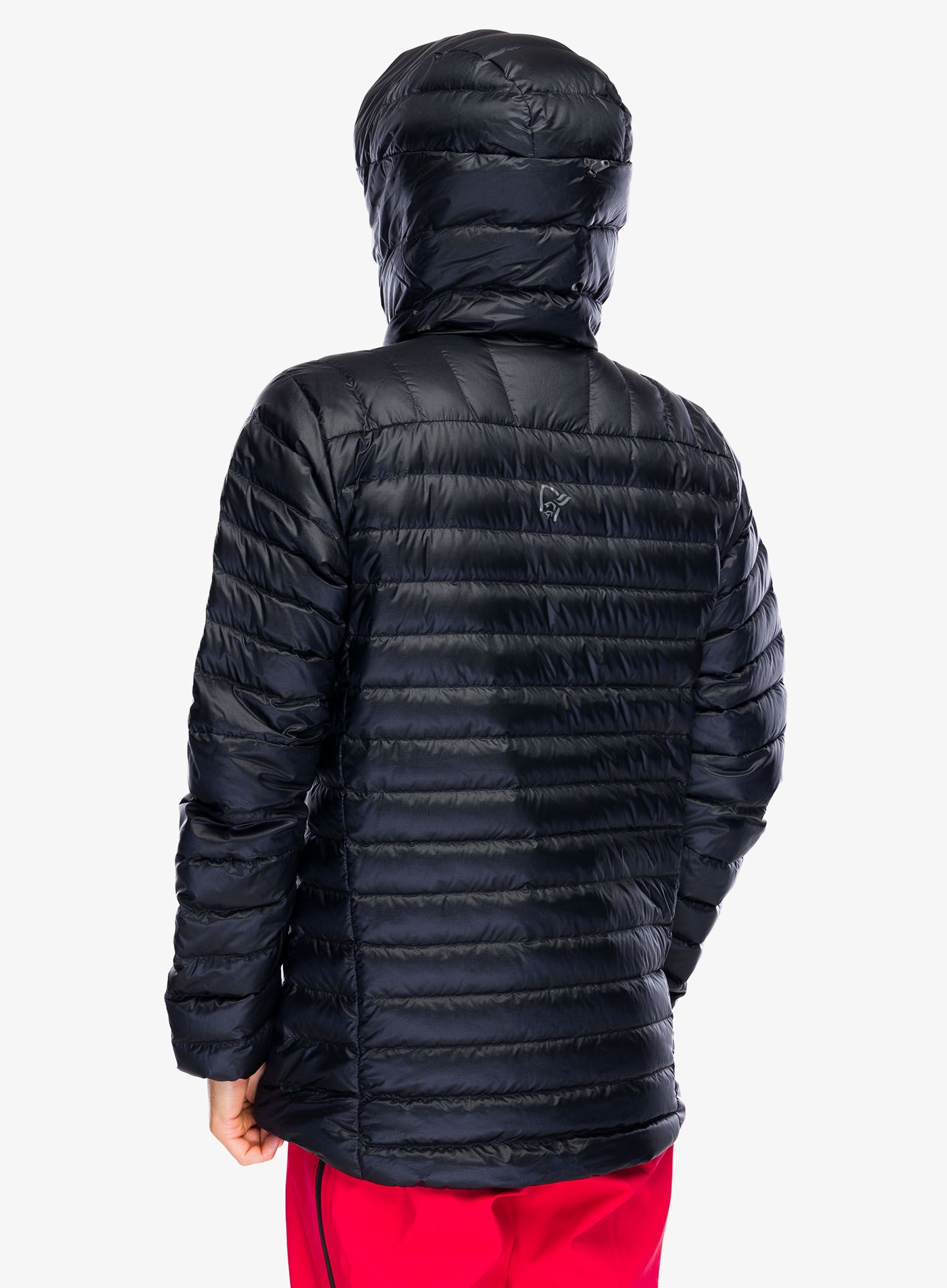 Páperová bunda Norrona Lofoten Down800 Anorak - caviar
