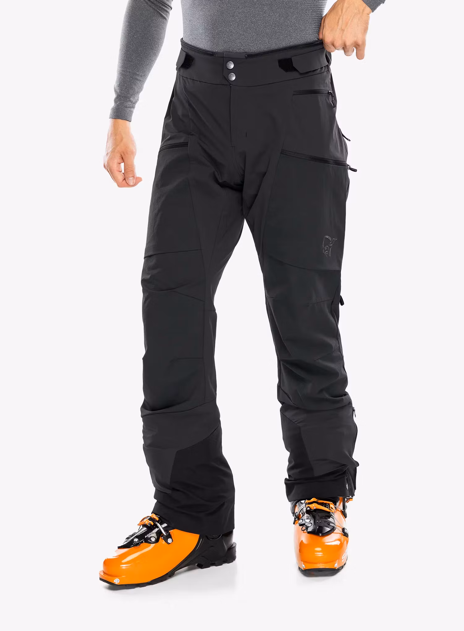 Nohavice Norrona Lyngen Flex1 Light Pants - caviar