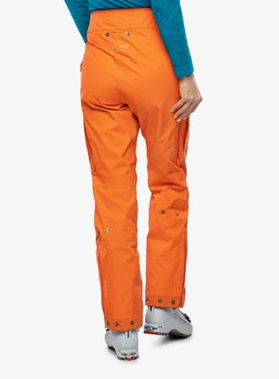 Dámske nohavice Norrona Lyngen Gore-Tex Pro Pants - orange alert/peach amber