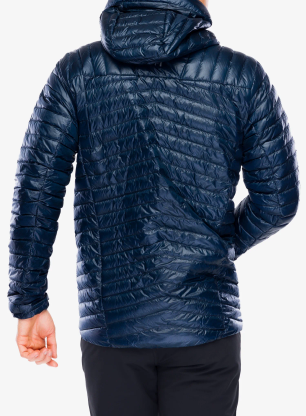 Páperová bunda Norrona Trollveggen Superlight Down800 Hood - indigo night