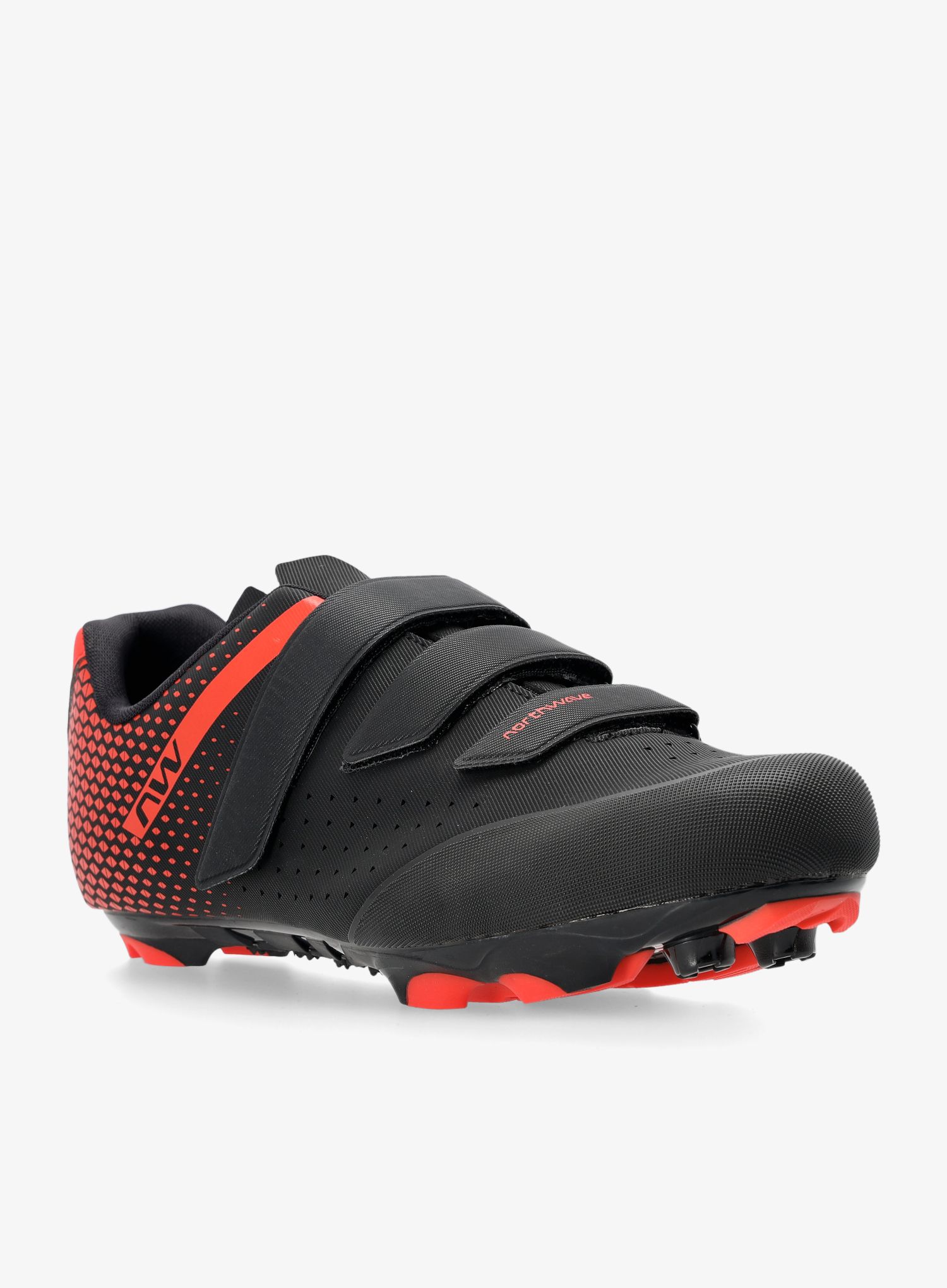 SPD topánky Northwave Origin 2  - black/red