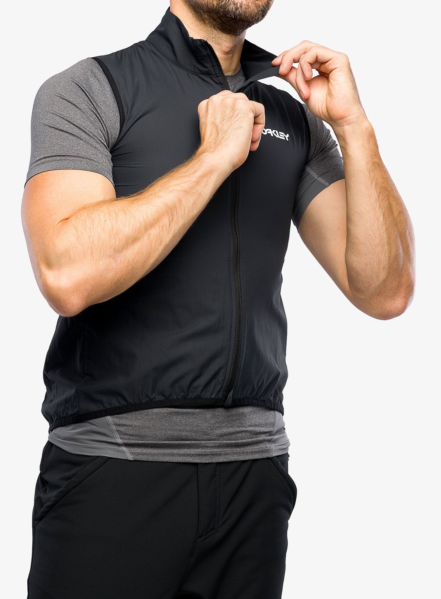 Pánska vesta Oakley Elements Pkble Vest - blackout