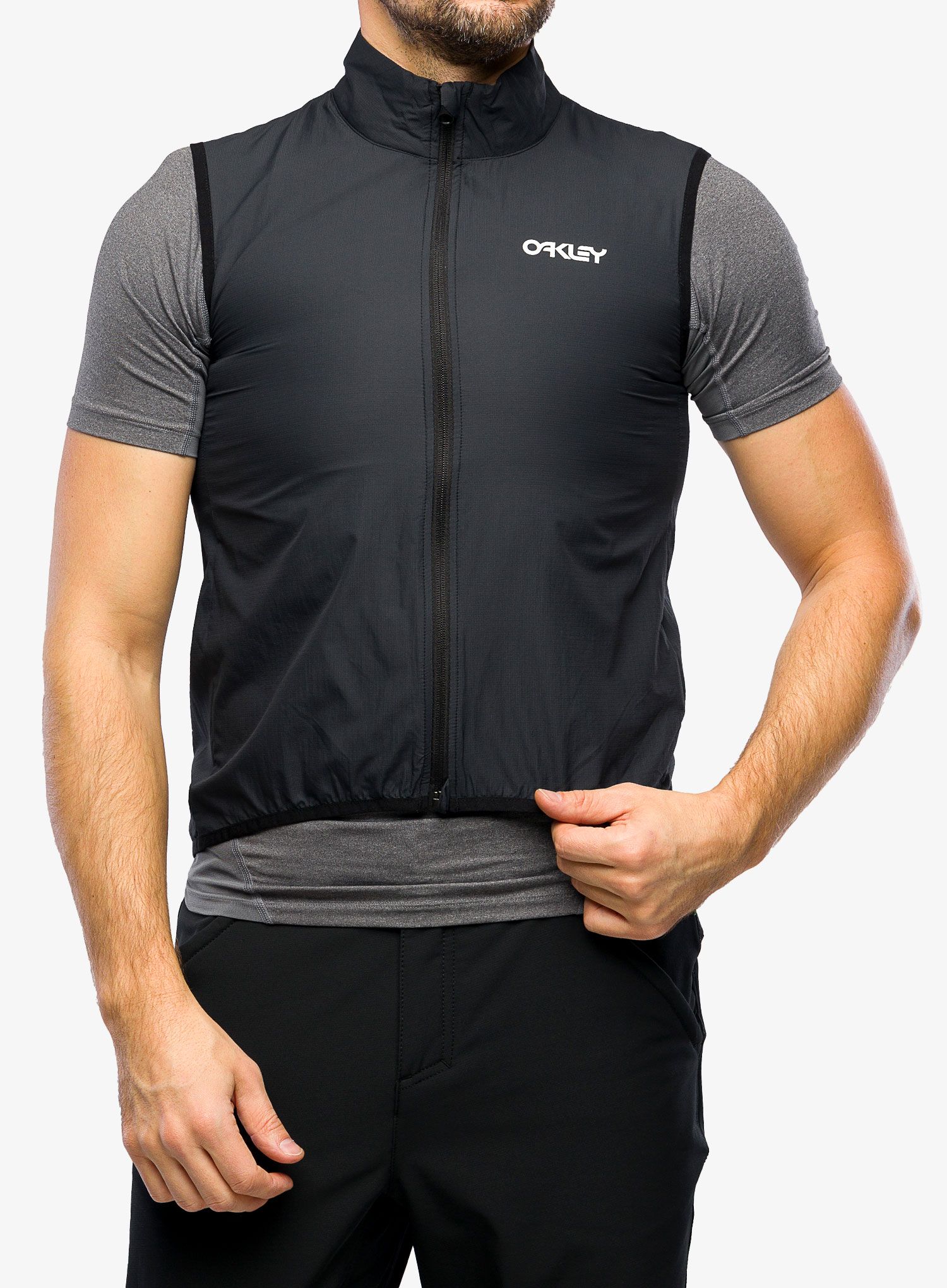 Pánska vesta Oakley Elements Pkble Vest - blackout