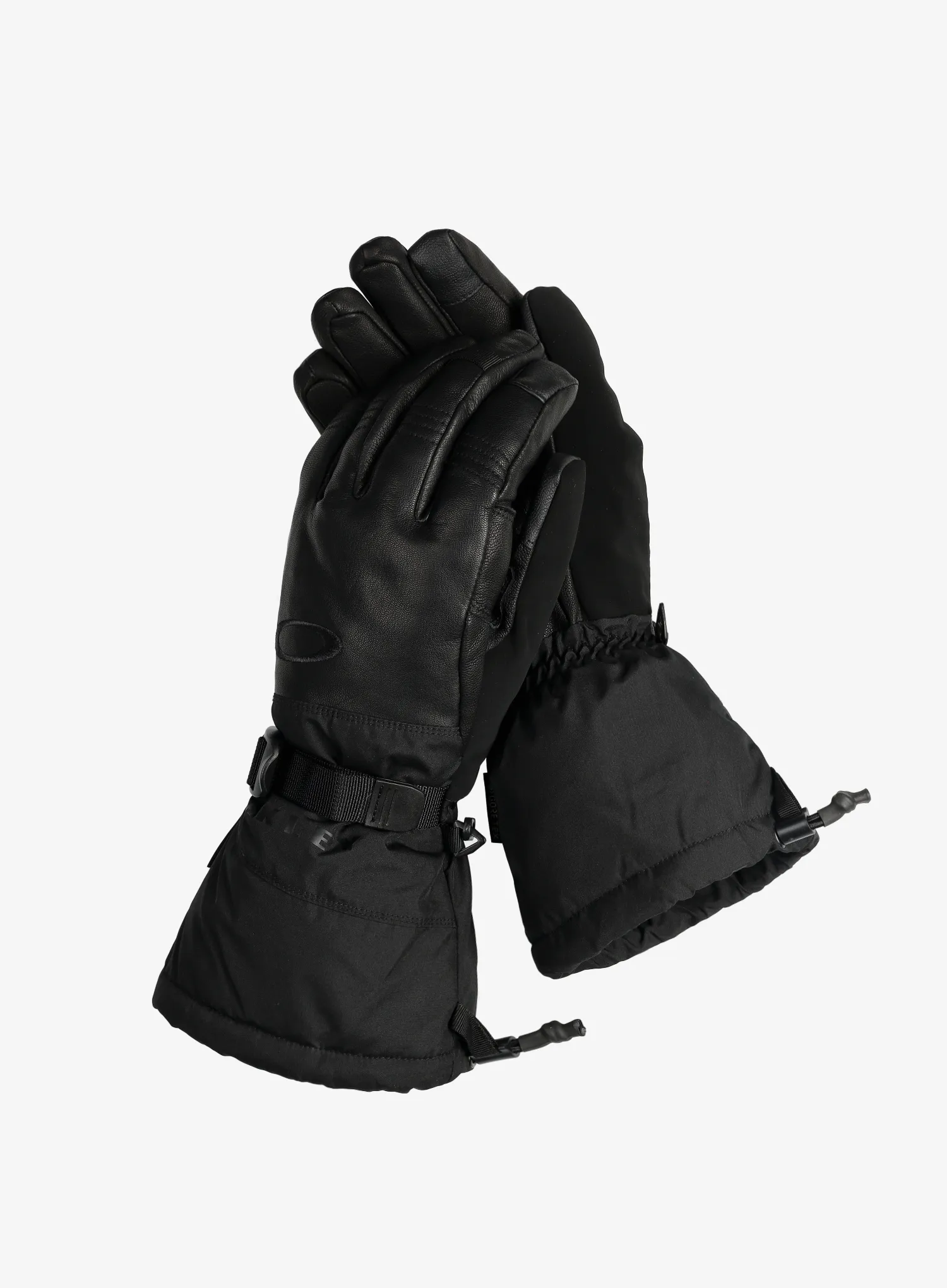 Turistické rukavice Oakley Ellipse Goatskin Gauntlet Gloves - blackout