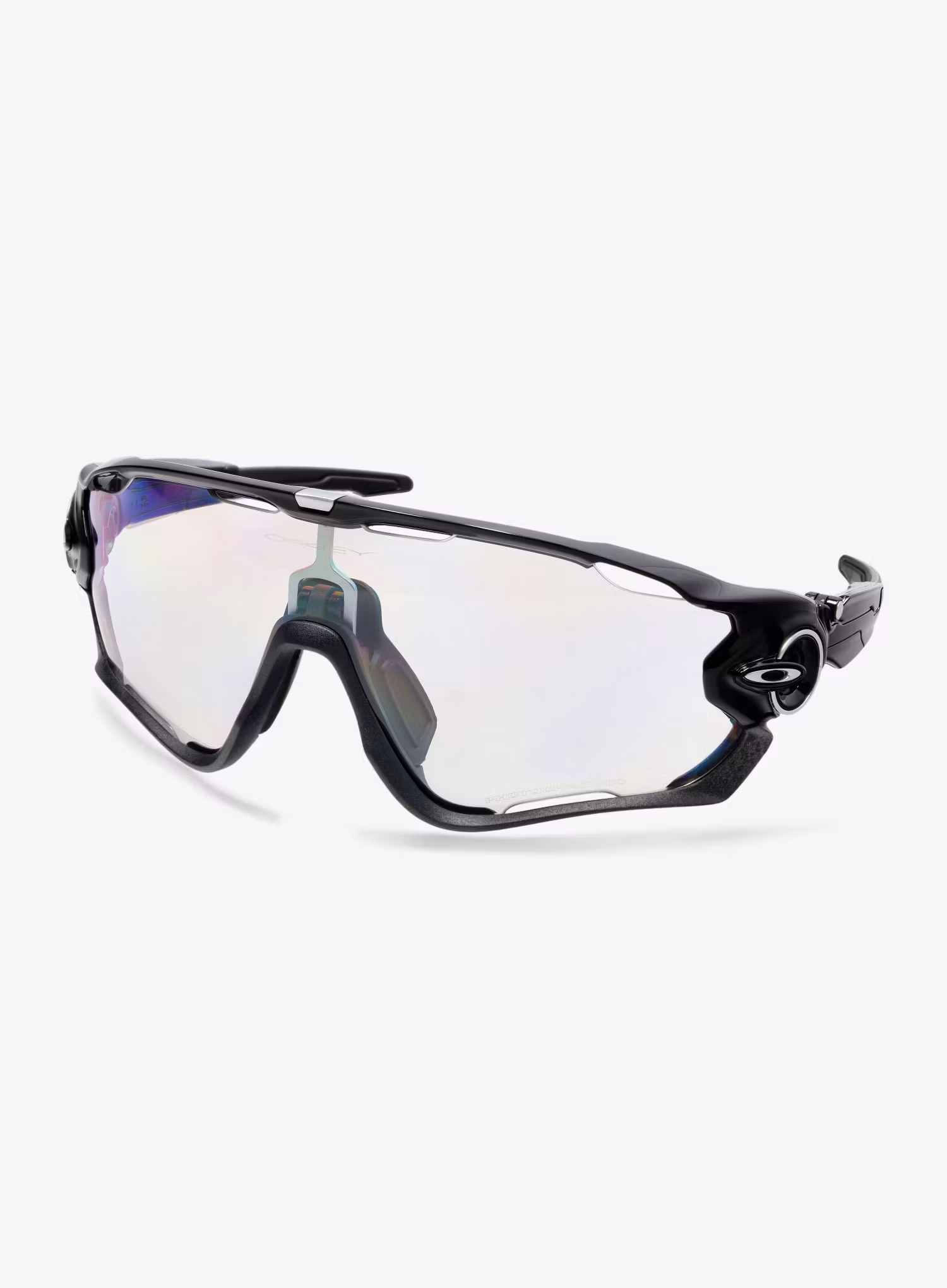 Fotochromatické okuliare Oakley Jawbreaker - polish blk/clear/blk phot irid