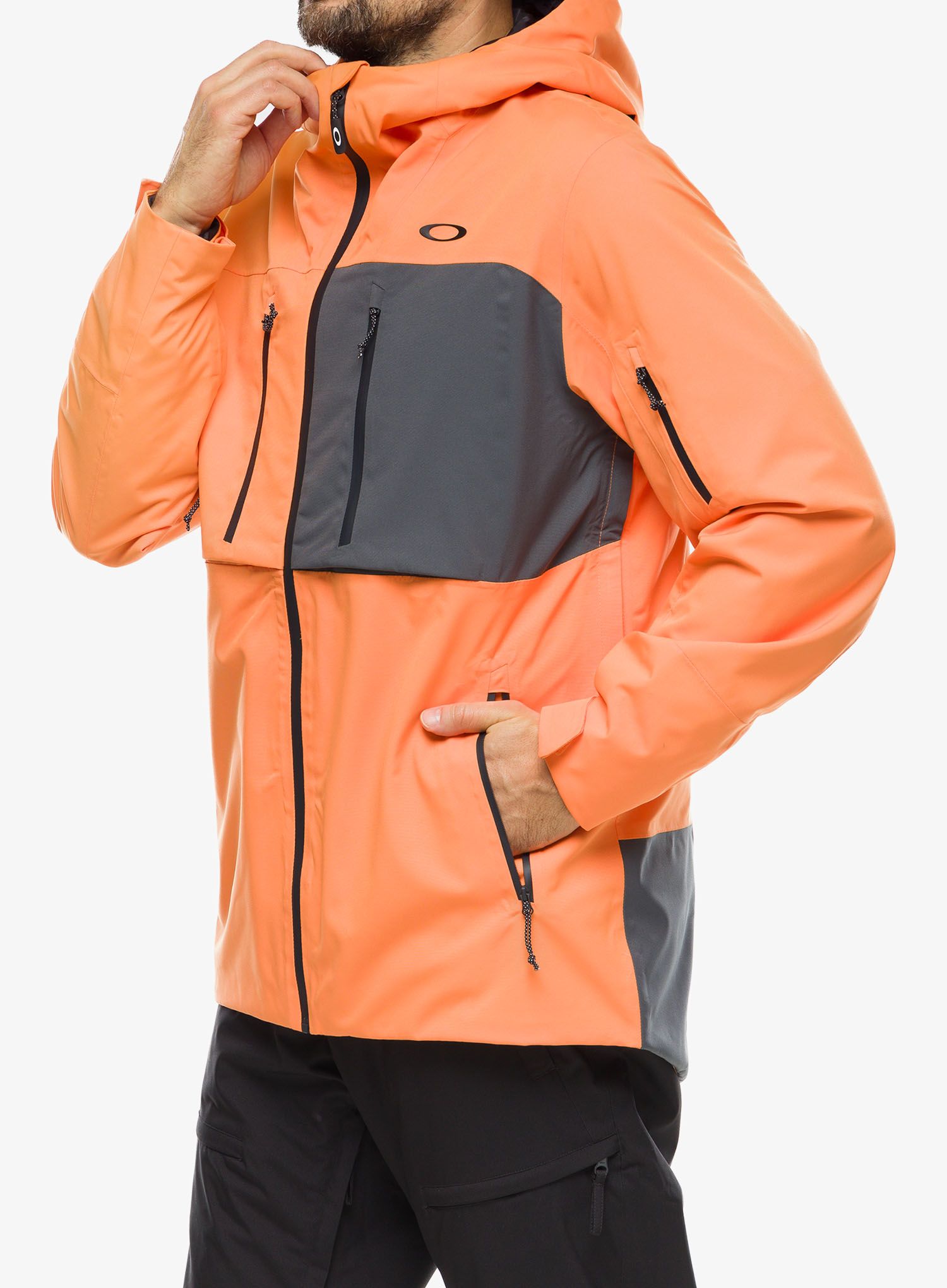 Lyžiarska bunda Oakley Kendall RC Shell Jacket - soft orange
