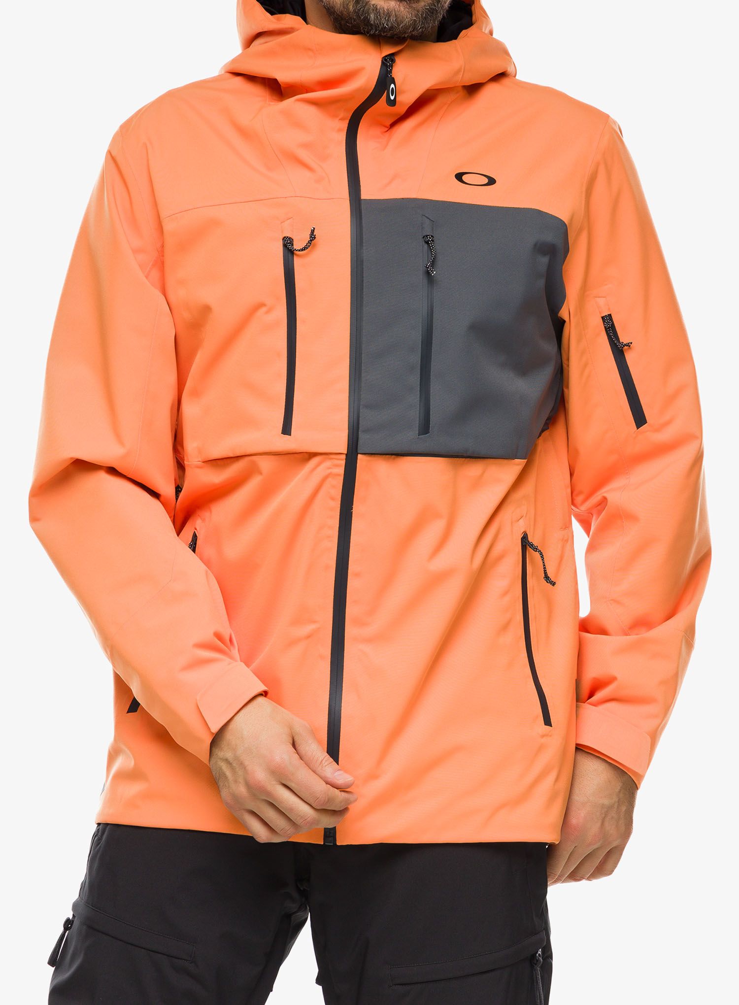 Lyžiarska bunda Oakley Kendall RC Shell Jacket - soft orange